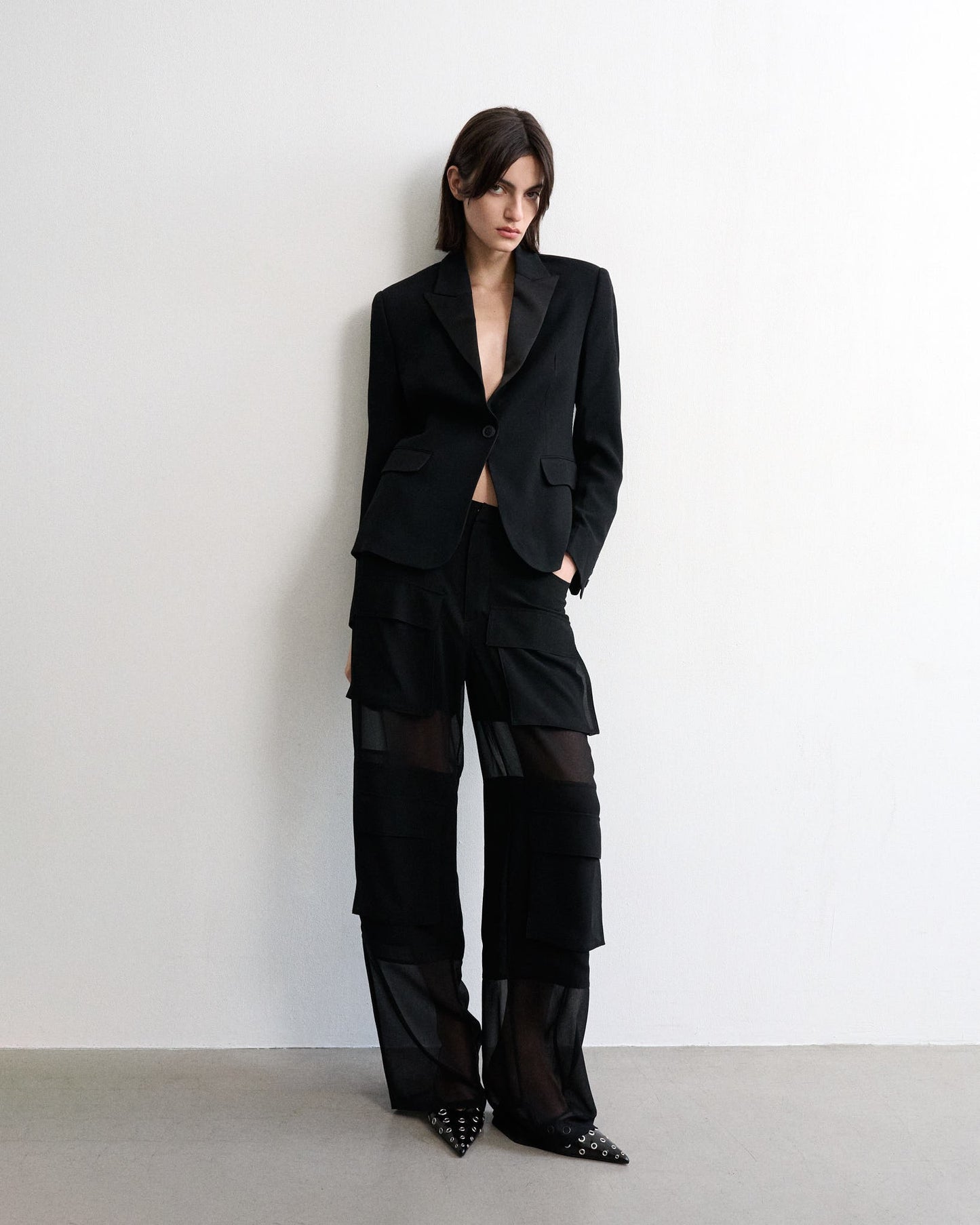 Veste de smoking VARENCIA SMOCKING NOIR