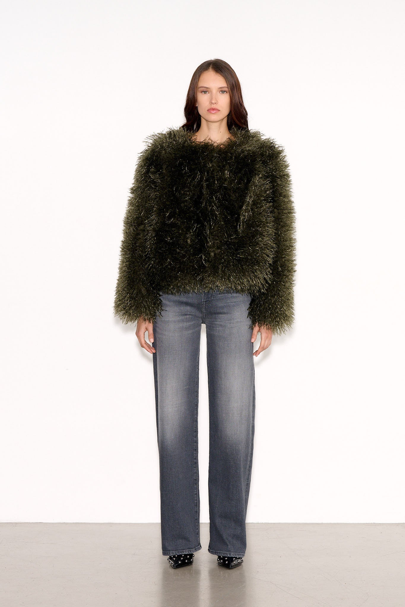 Blouson oversize BUFFY KAKI - School Rag