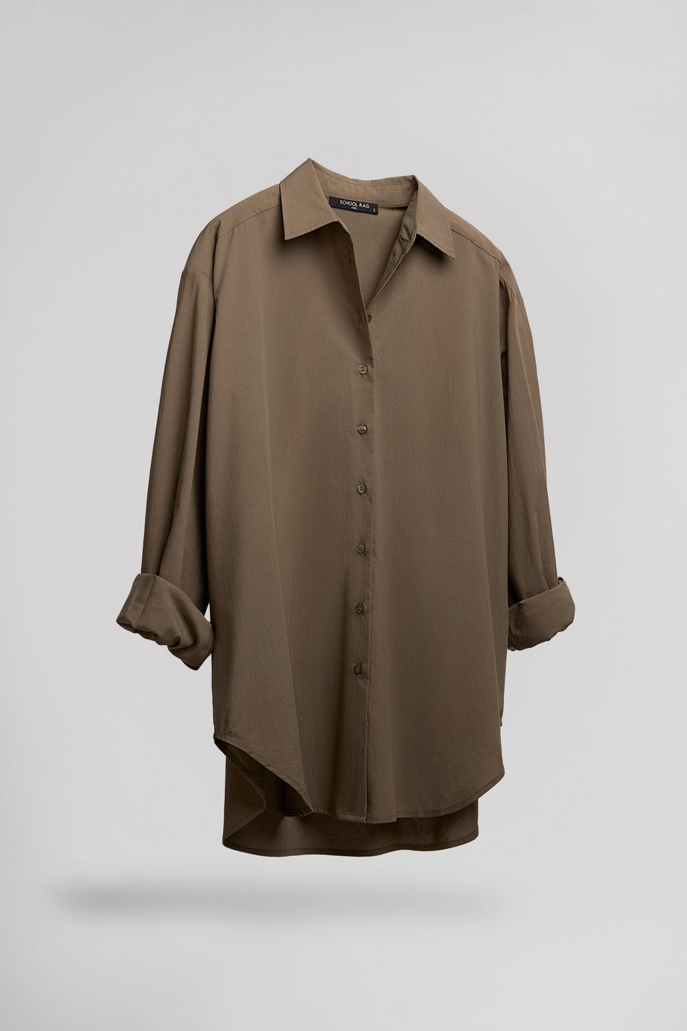Chemise ample COURTNEY POPCOT FORMAL BRONZE - School Rag