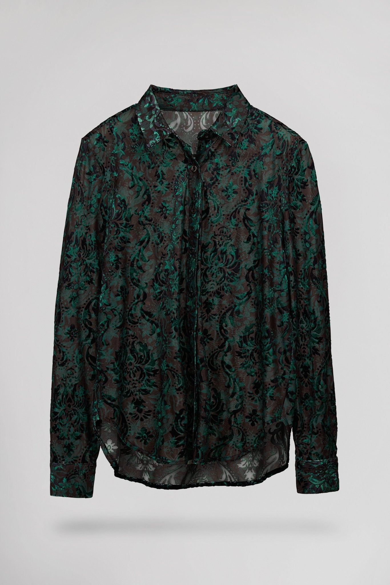 Chemise CAMILA BURST BURST JADE - School Rag