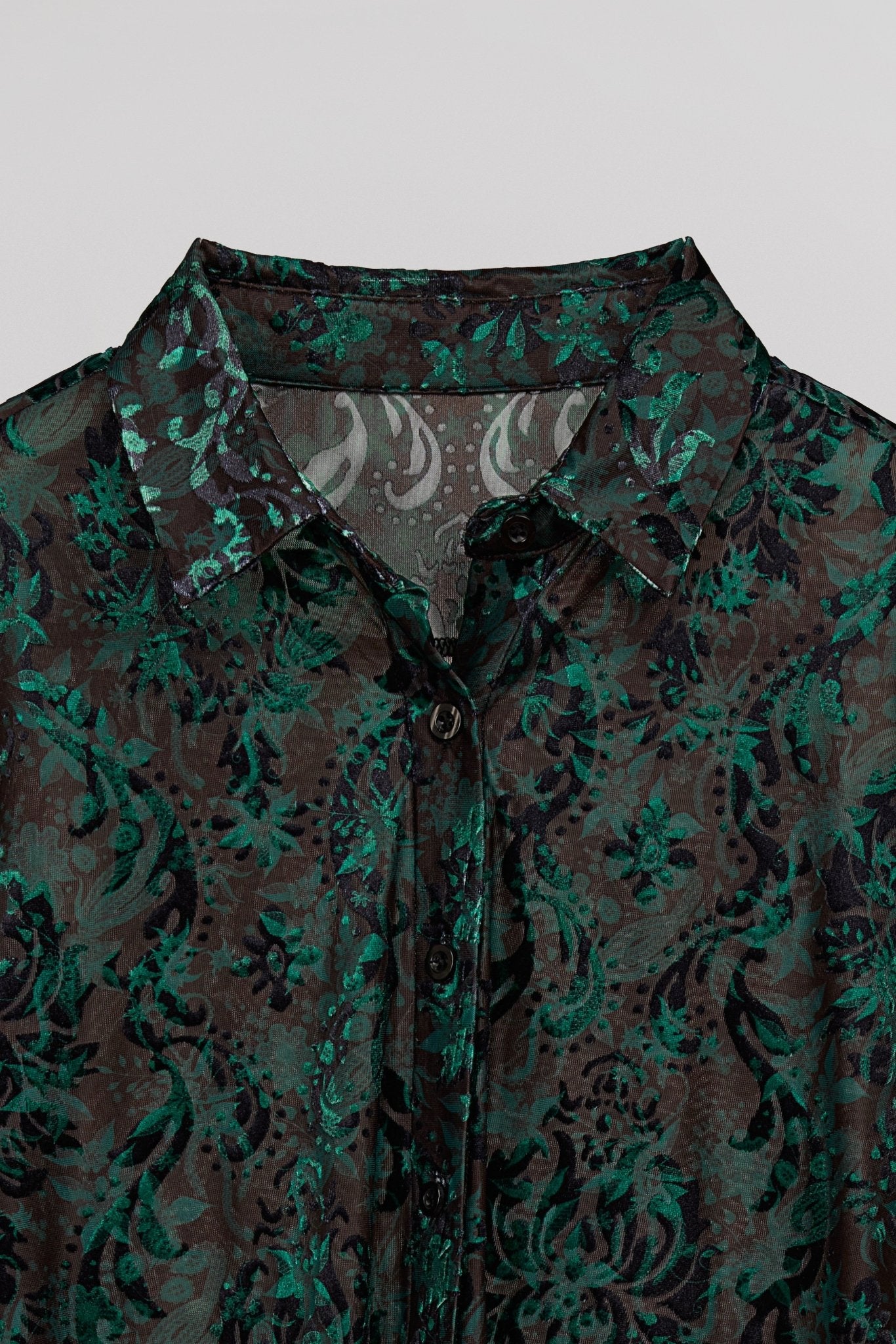 Chemise CAMILA BURST BURST JADE - School Rag