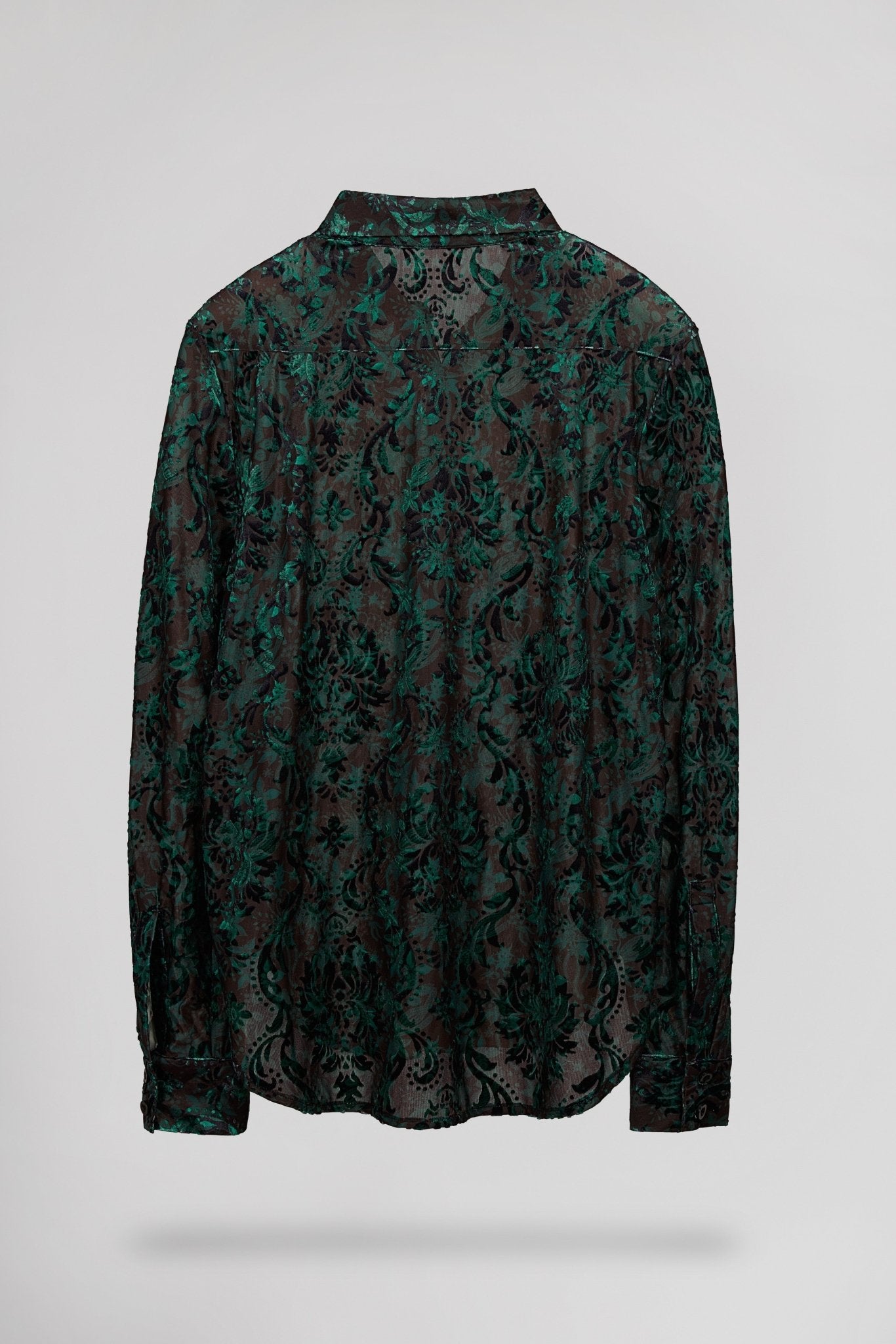 Chemise CAMILA BURST BURST JADE - School Rag