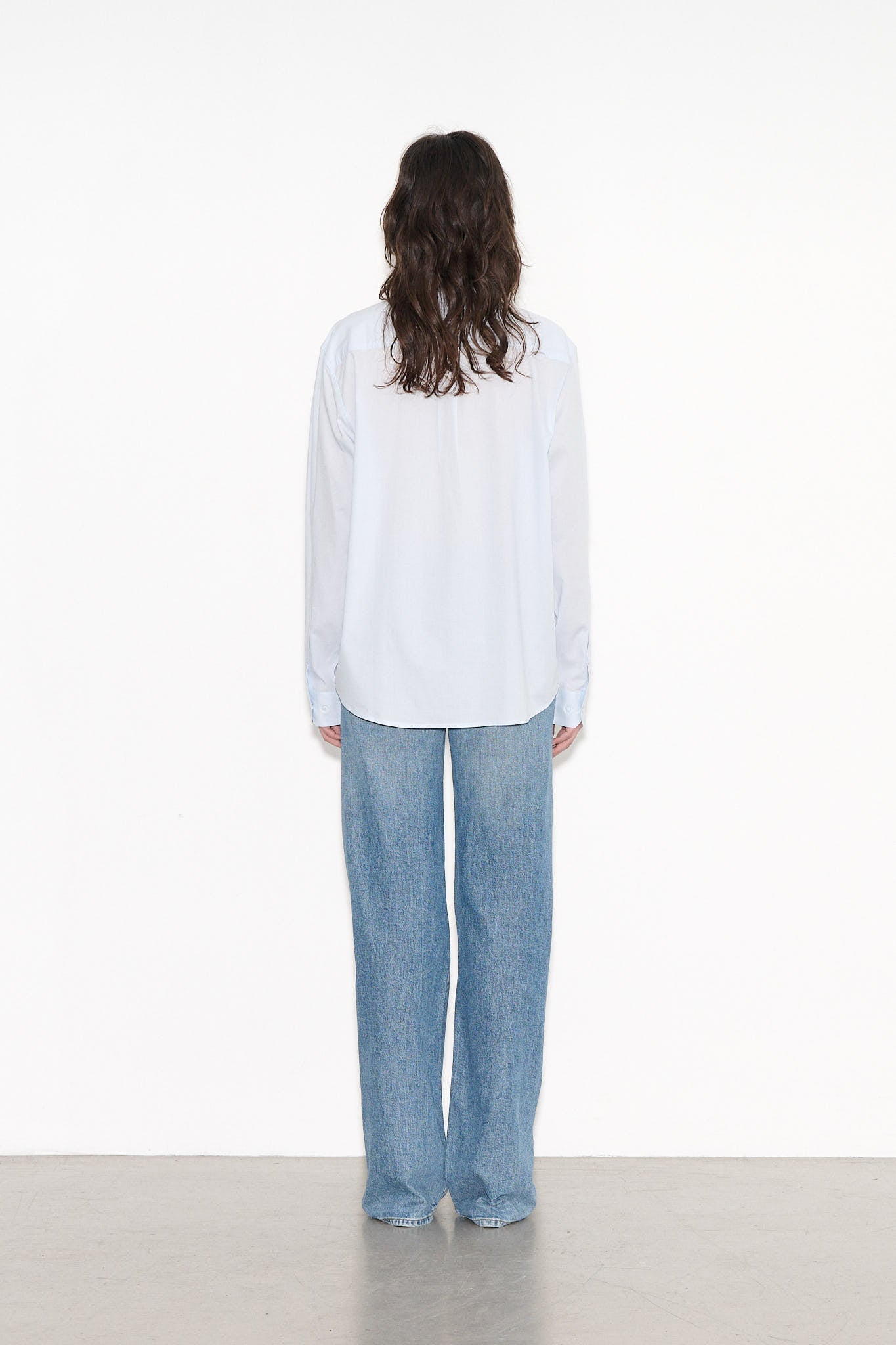Chemise CHERIE LIPSTICK BABY BLUE - School Rag