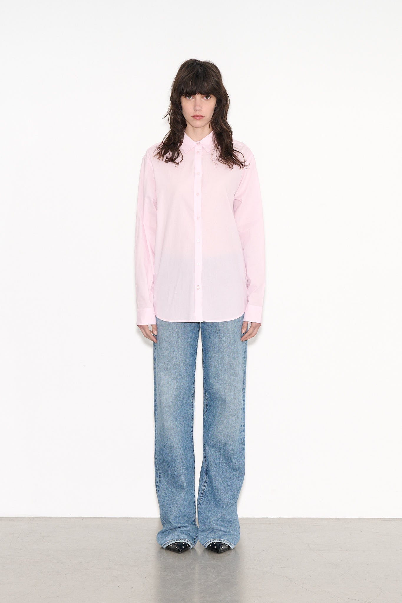 Chemise CHERIE LIPSTICK BABY PINK - School Rag