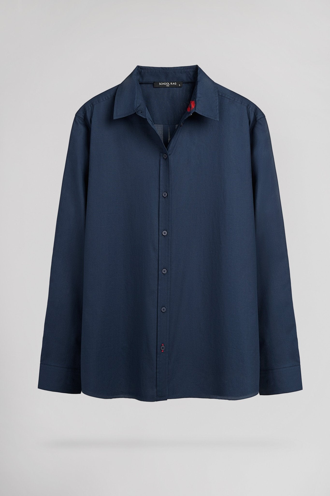 Chemise CHERIE LIPSTICK NAVY - School Rag