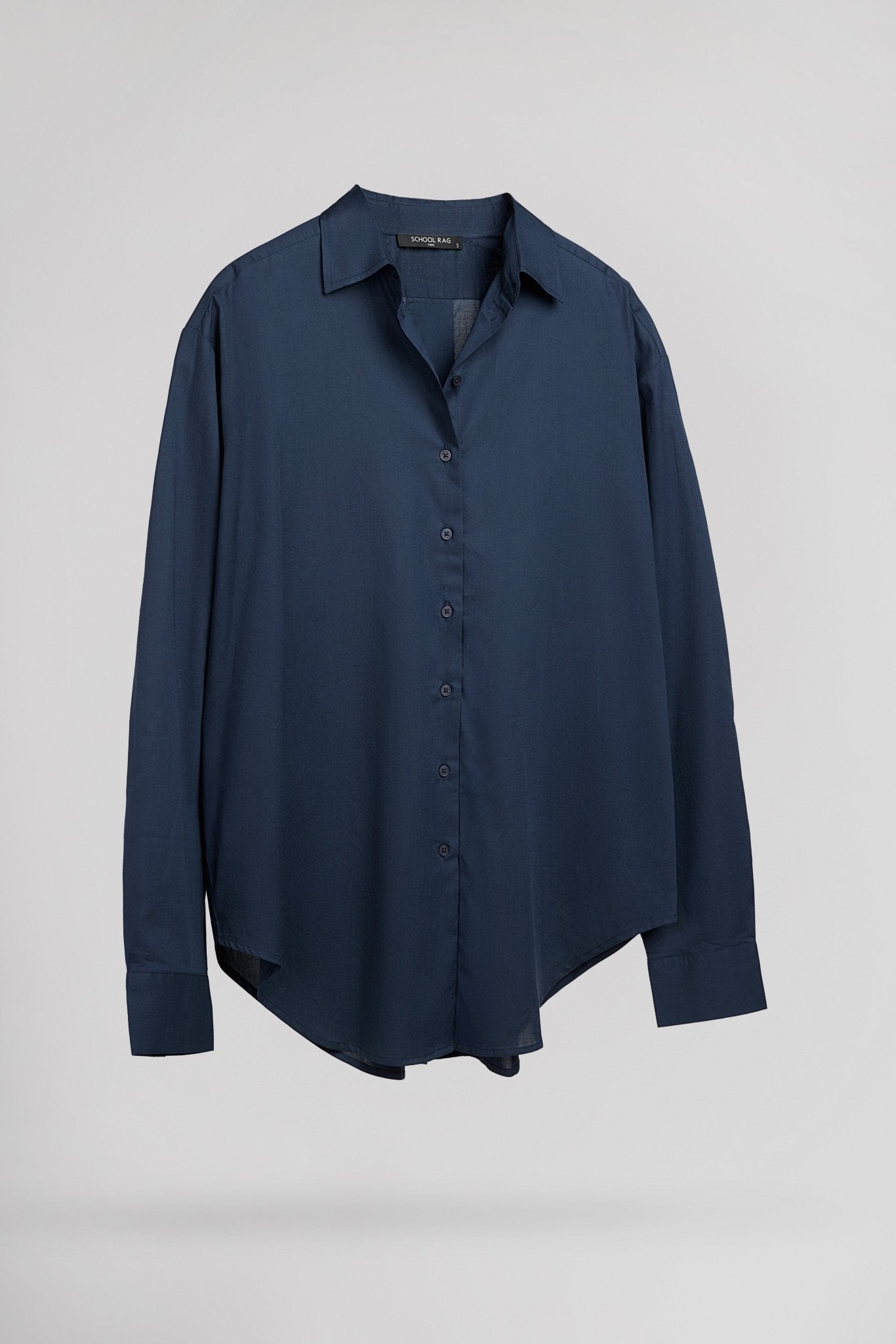 Chemise COLEEN POPCOT NAVY - School Rag