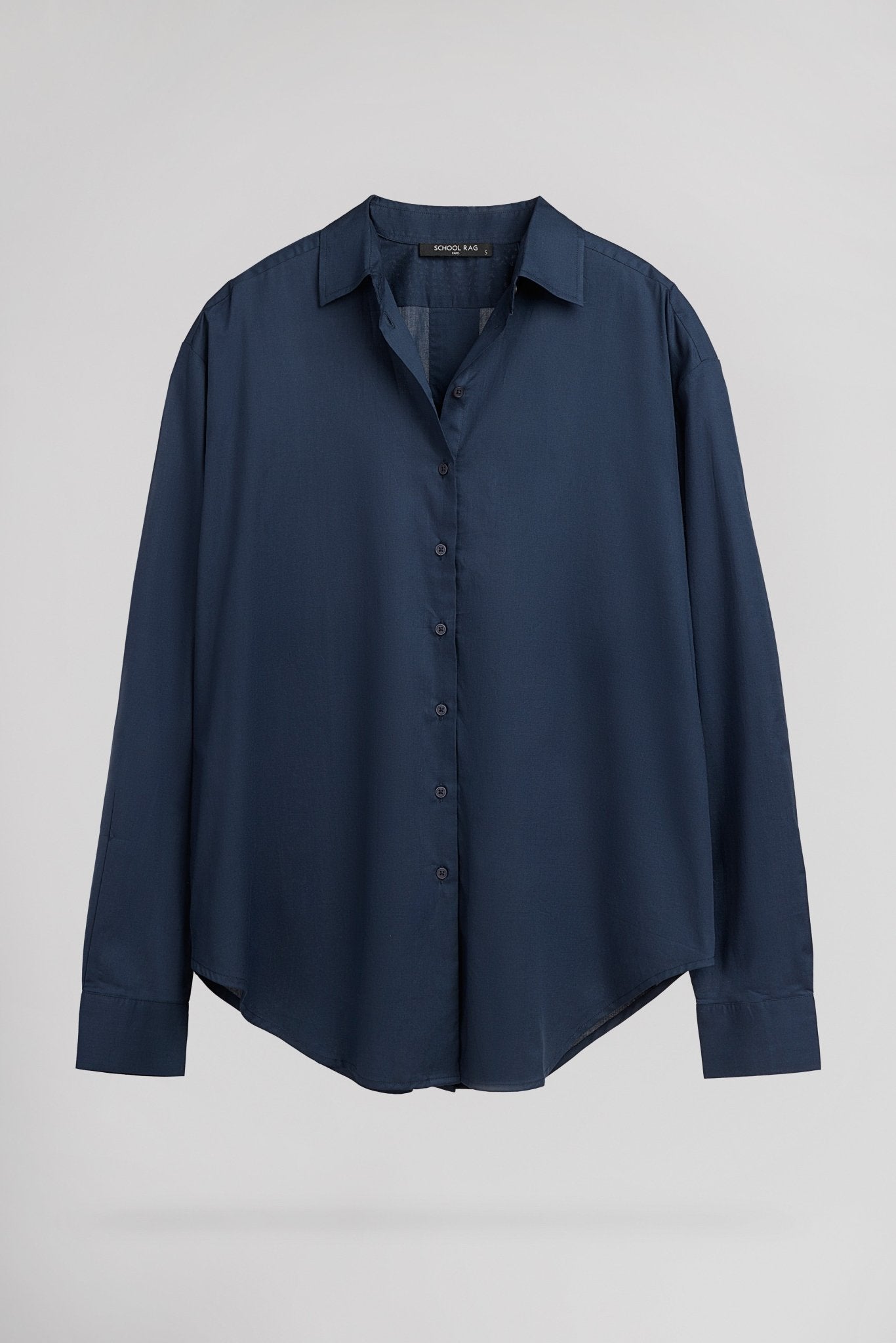 Chemise COLEEN POPCOT NAVY - School Rag