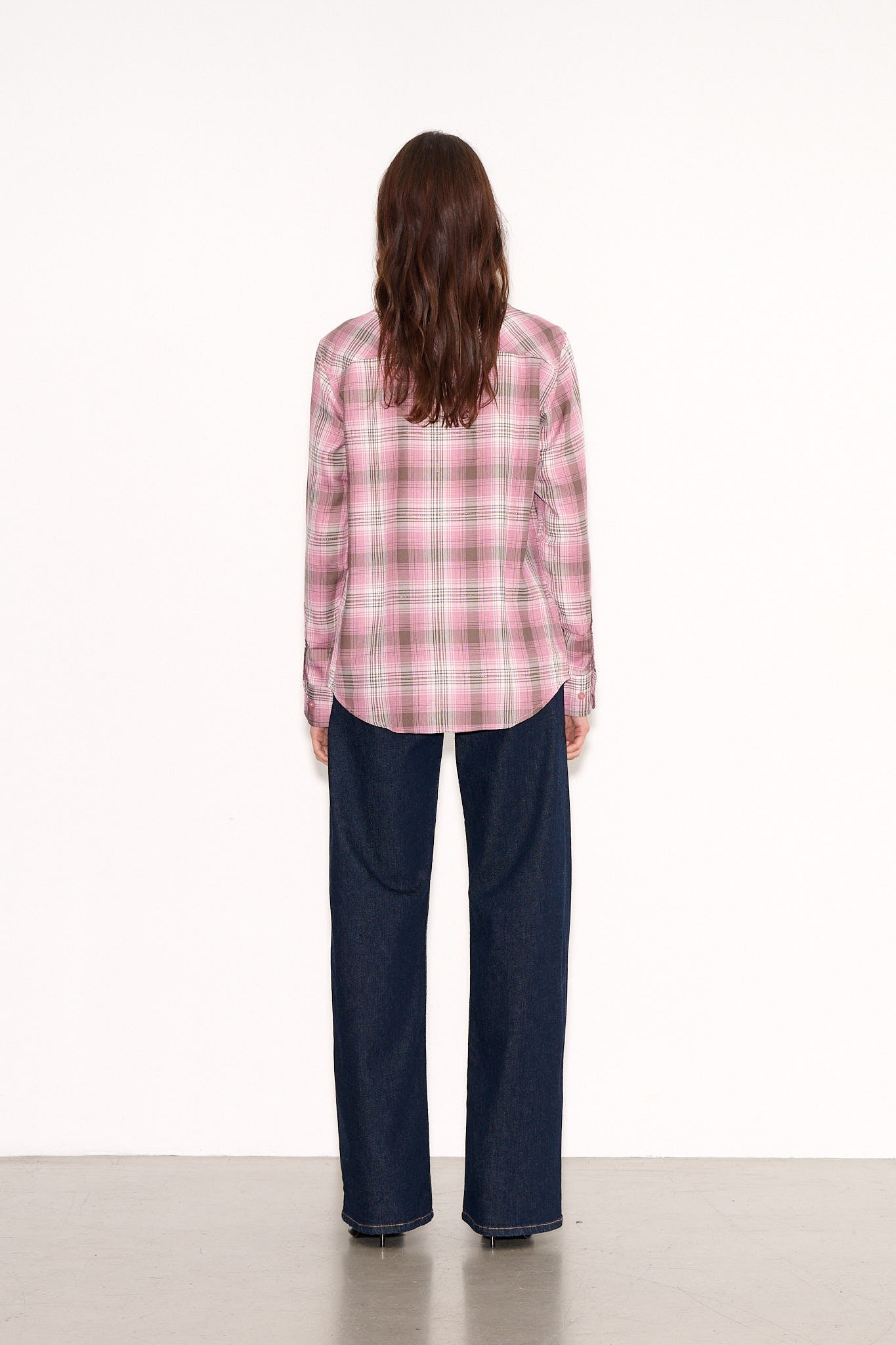 Chemise COUNTRY LUREX C VIEUX ROSE - School Rag