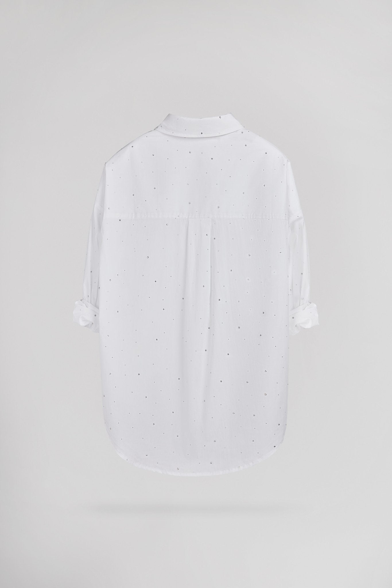 Chemise COURTNEY STRASS BLANC - School Rag