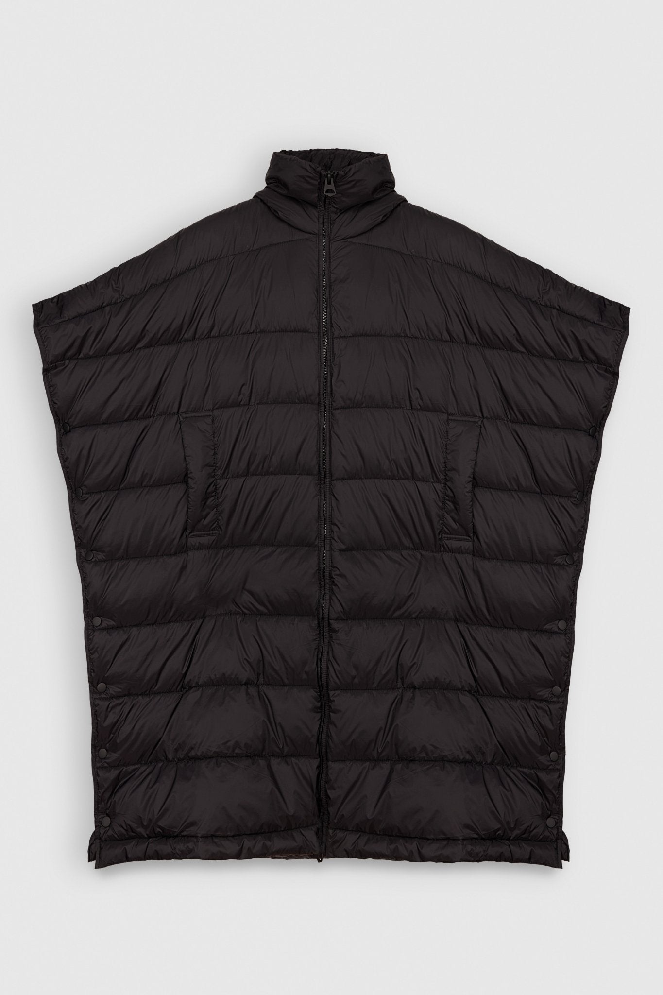 Doudoune cape PK - MORGAN NOIR - School Rag