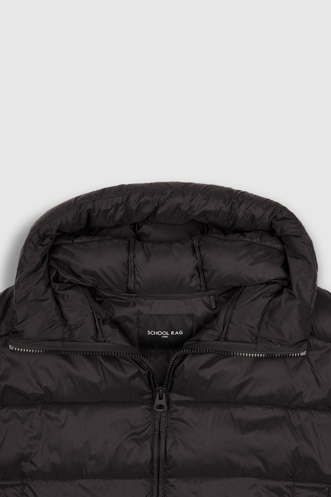 Doudoune cape PK - MORGAN NOIR - School Rag
