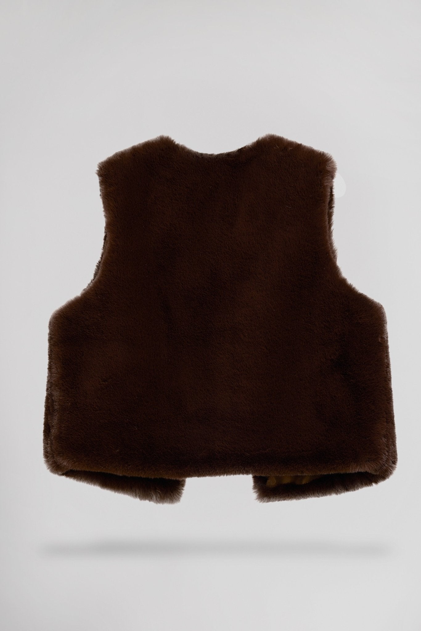Gilet droit G - TRISTEE FUR CHOCO - School Rag