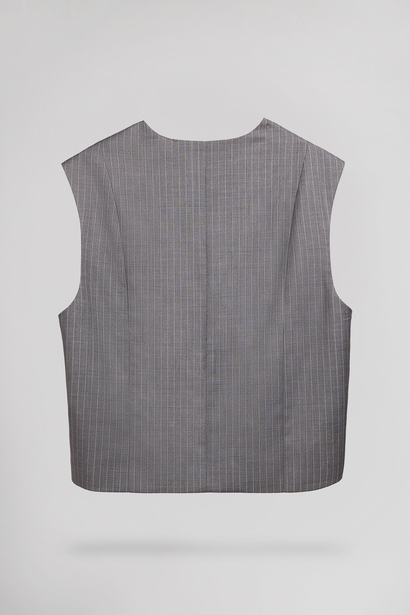 Gilet GUSTO CAPONE GREY STRIPES - School Rag