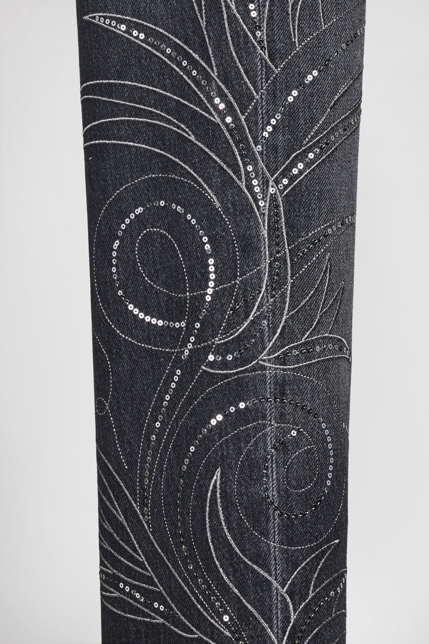 Jean PTL - BEMAN CROP GRIS - School Rag