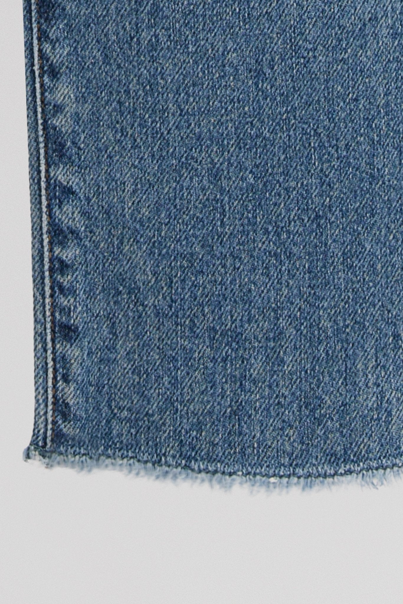 Jean PTL - BEMAN CROP HIGH BLUE VINTAGE/INDIGO - School Rag