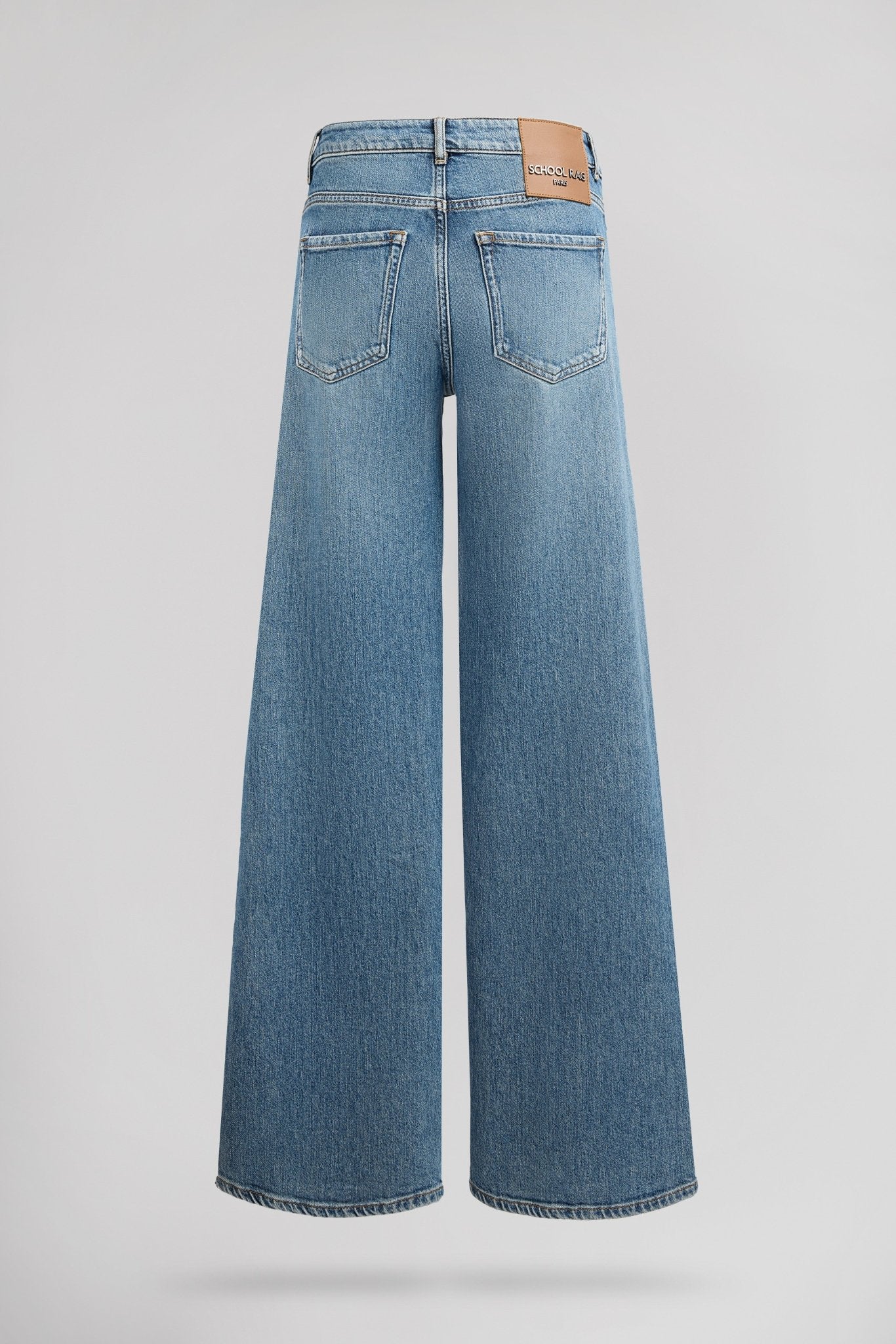 Jean PTL - BESHOW HIGH BLUE VINTAGE/INDIGO - School Rag