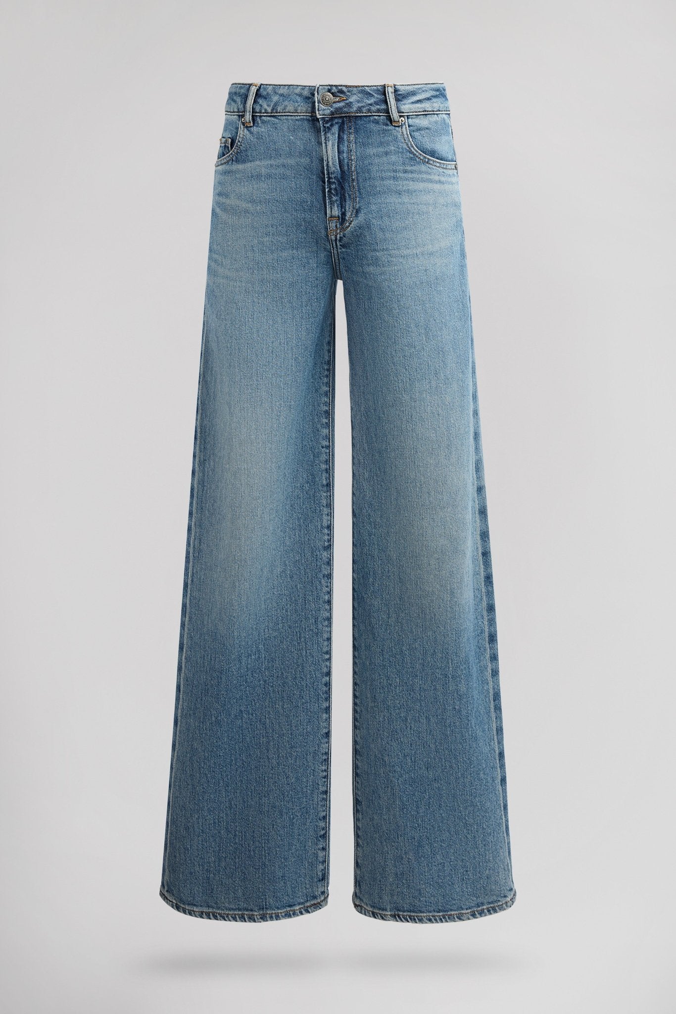 Jean PTL - BESHOW HIGH BLUE VINTAGE/INDIGO - School Rag
