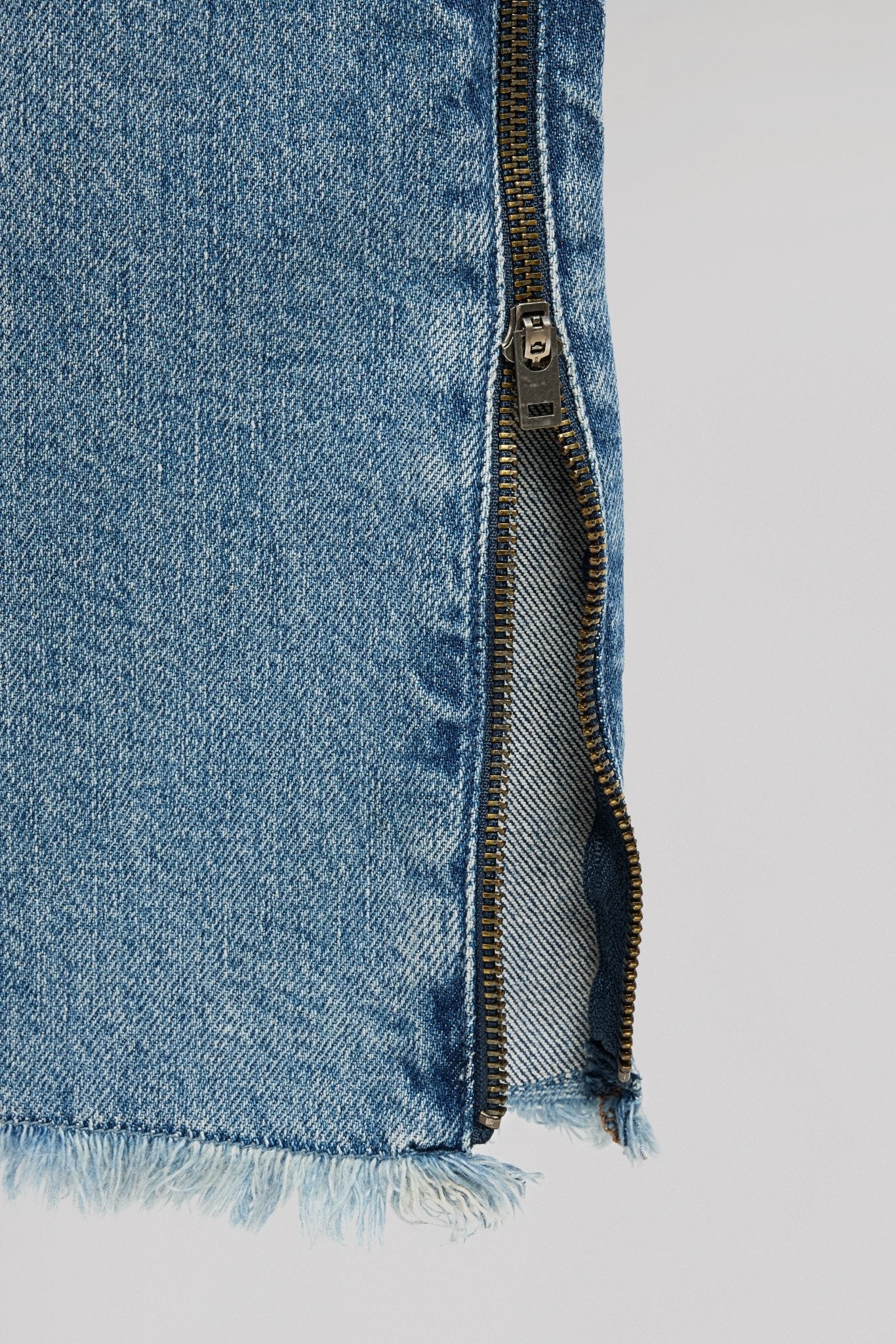 Jean regular middle rise PTL - BELY ZIP HI VINTAGE/INDIGO - School Rag