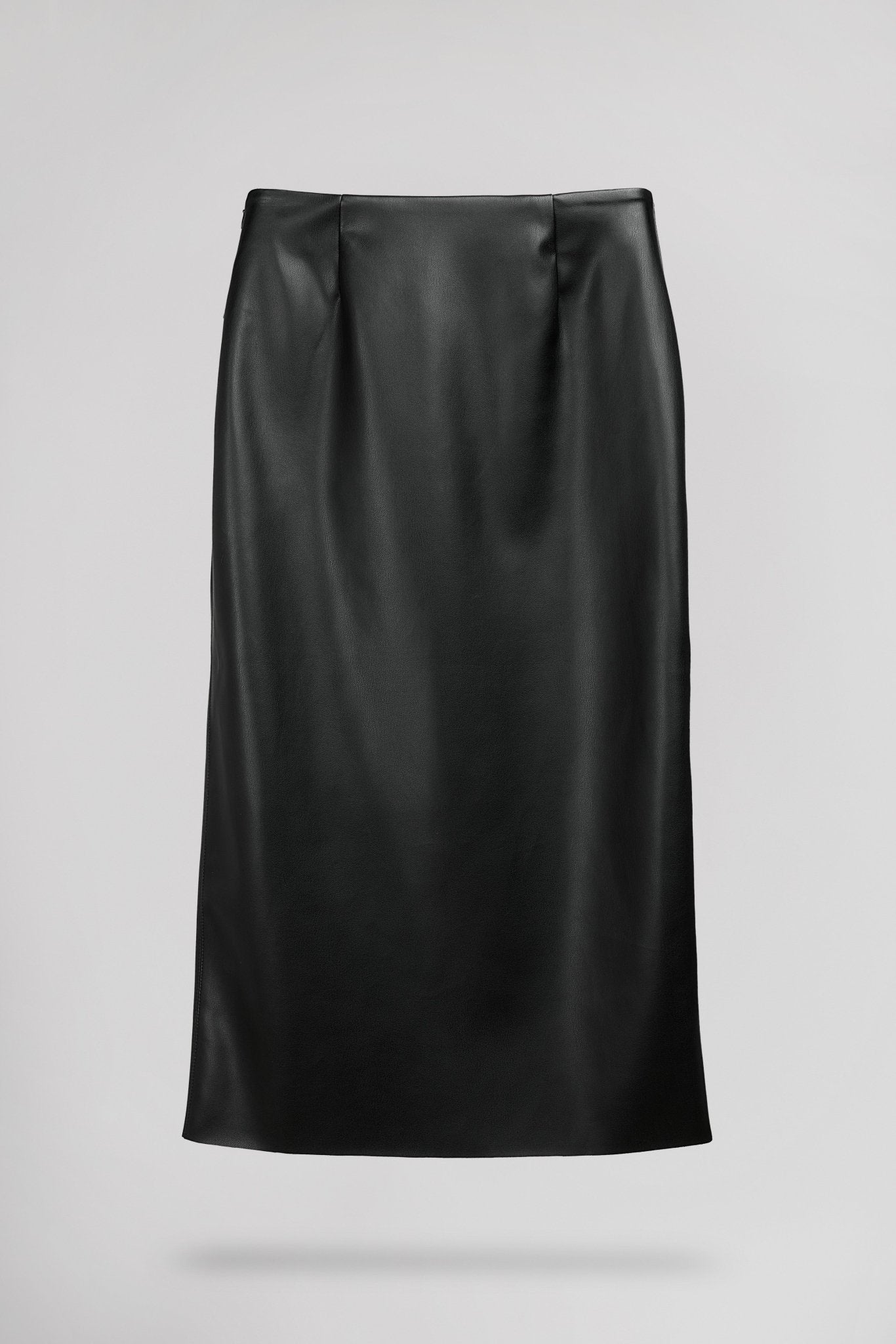 Jupe droite longueur midi JADYS BOLD NOIR - School Rag