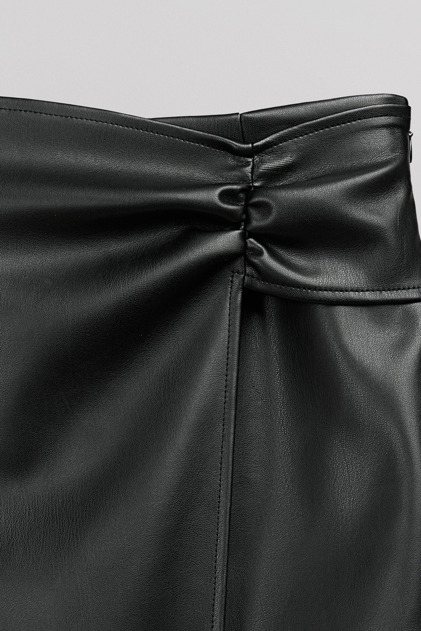 Jupe droite longueur midi JADYS BOLD NOIR - School Rag
