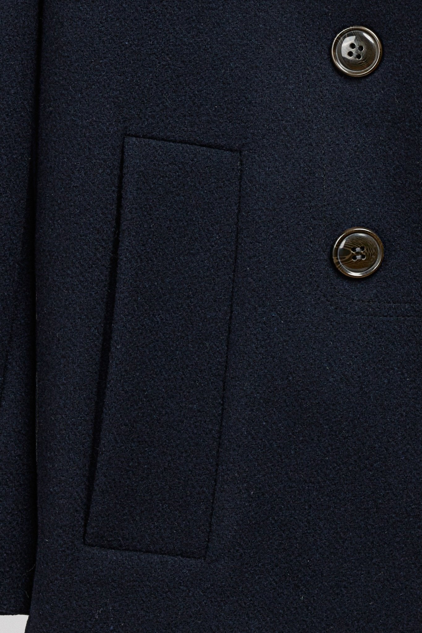 Manteau ample MARIA DARK NAVY - School Rag