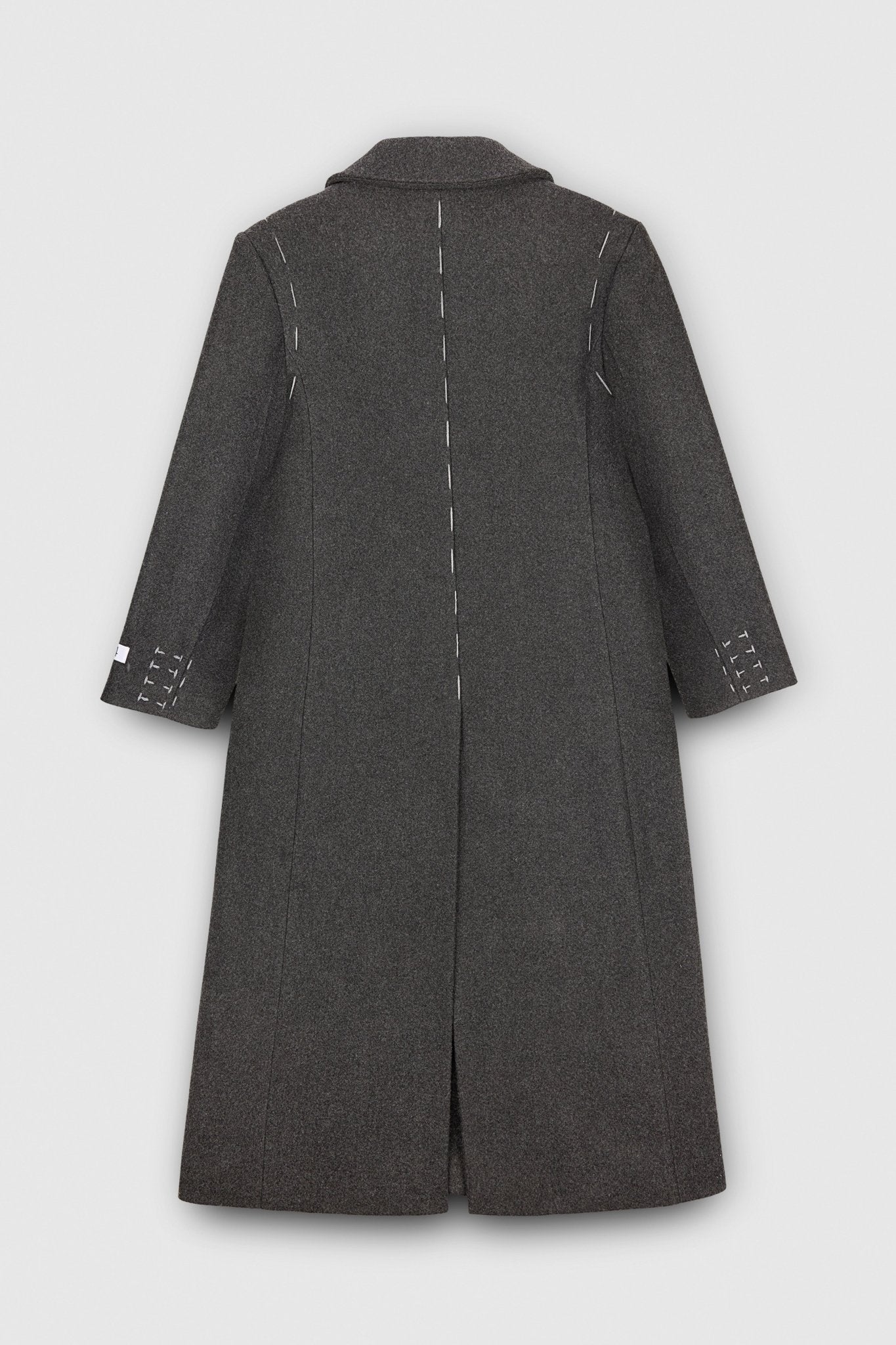 Manteau en laine mélangée MISSOURI MOROTTO ARDOISE - School Rag