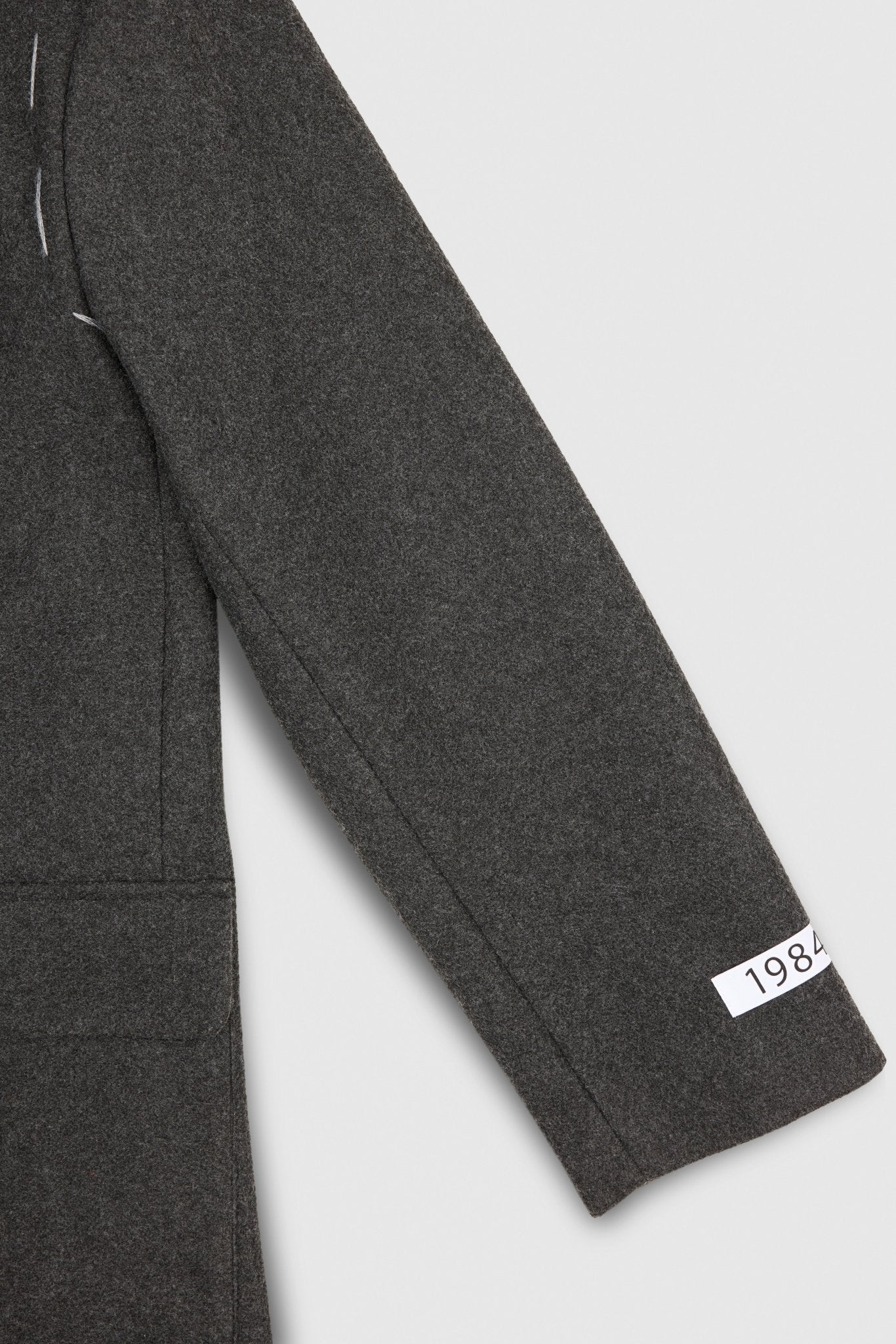 Manteau en laine mélangée MISSOURI MOROTTO ARDOISE - School Rag