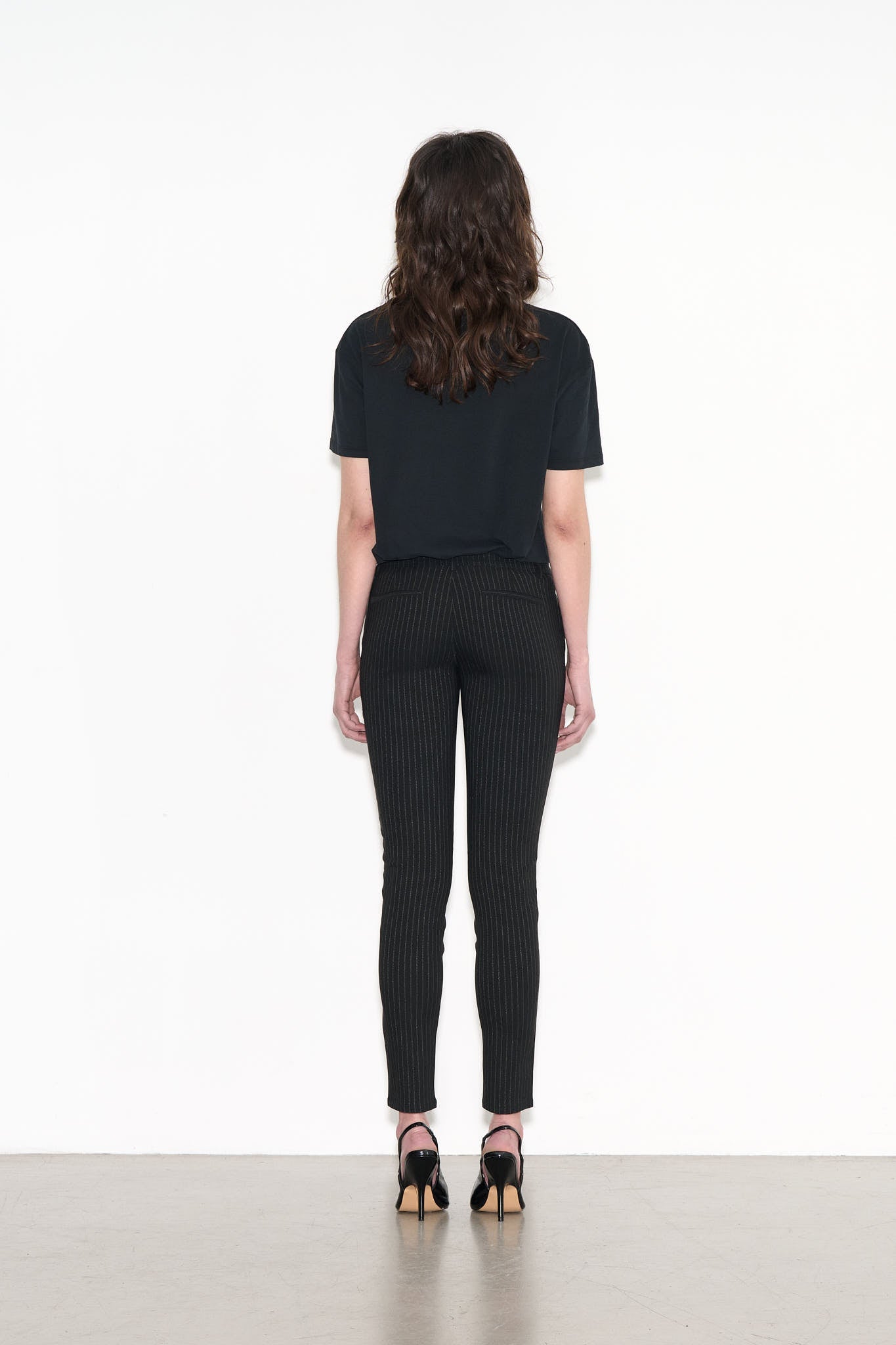Pantalon PTL - CLOEE RAYE DARK STRIPES - School Rag