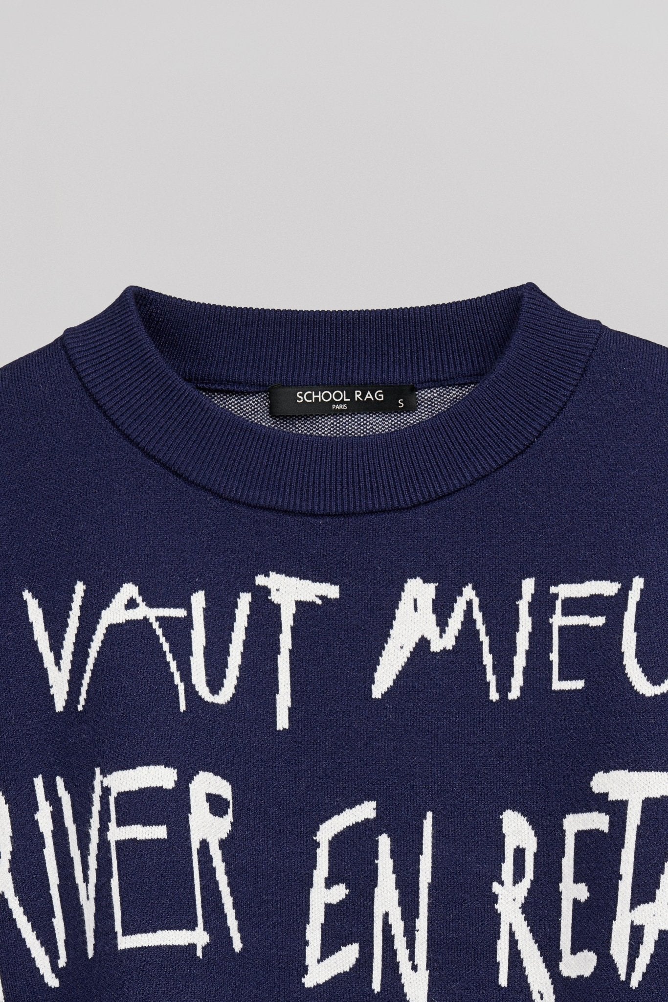 Pull ample court P - MESSENGER DARK NAVY - School Rag