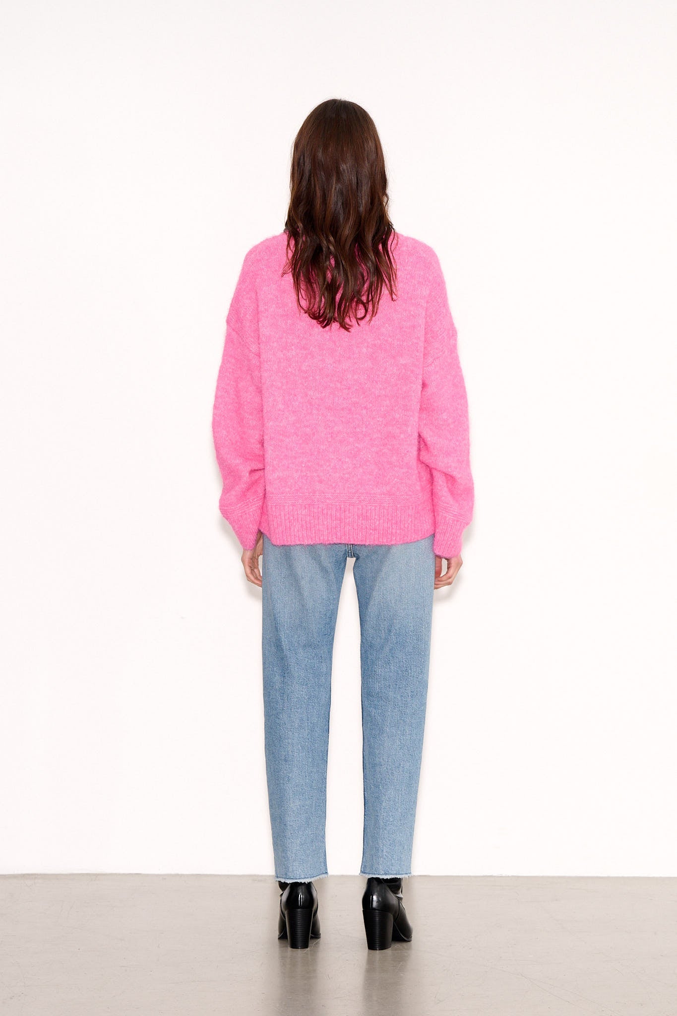 Pull ample P - LOWY FUSCHIA MELANGE - School Rag
