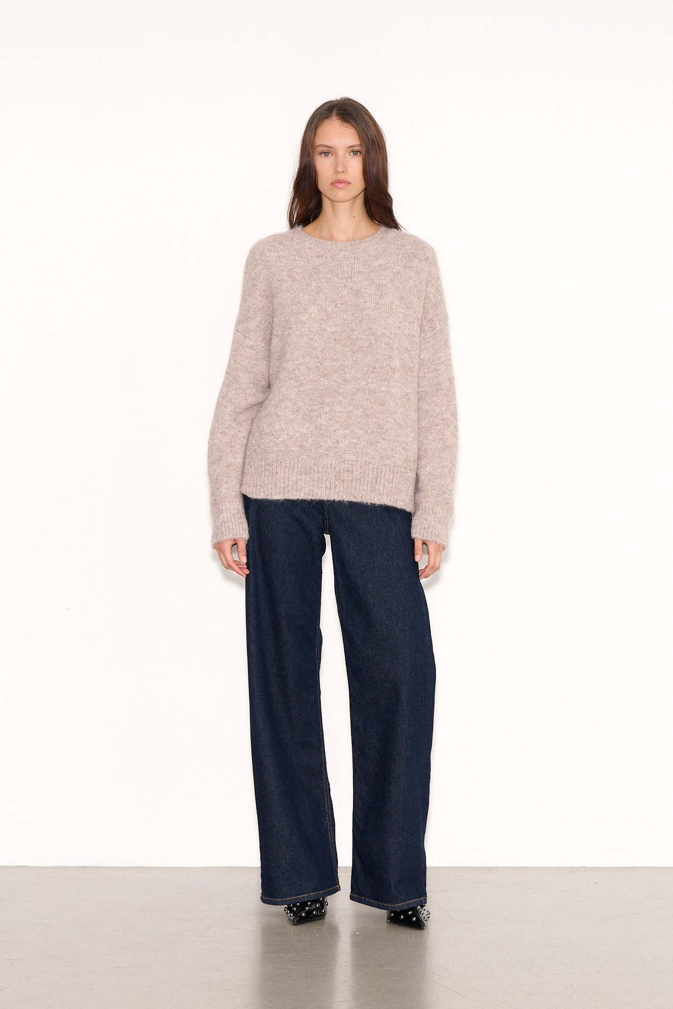 Pull ample P - LOWY SMOKE MELANGE - School Rag