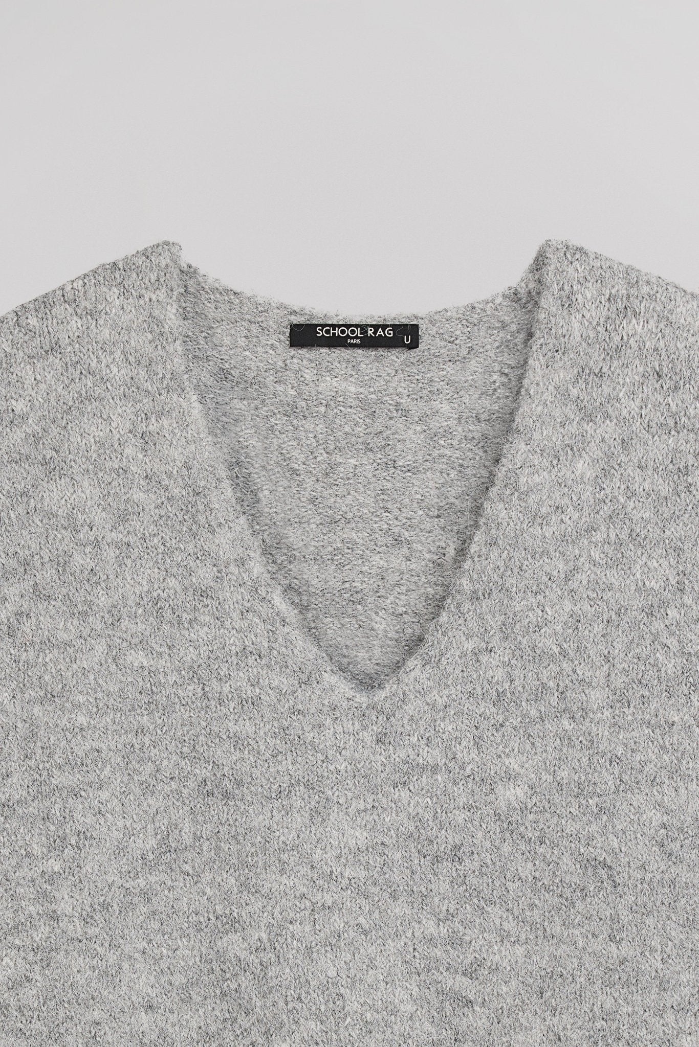 Pull ample PALLAVI GRIS CHINE - School Rag