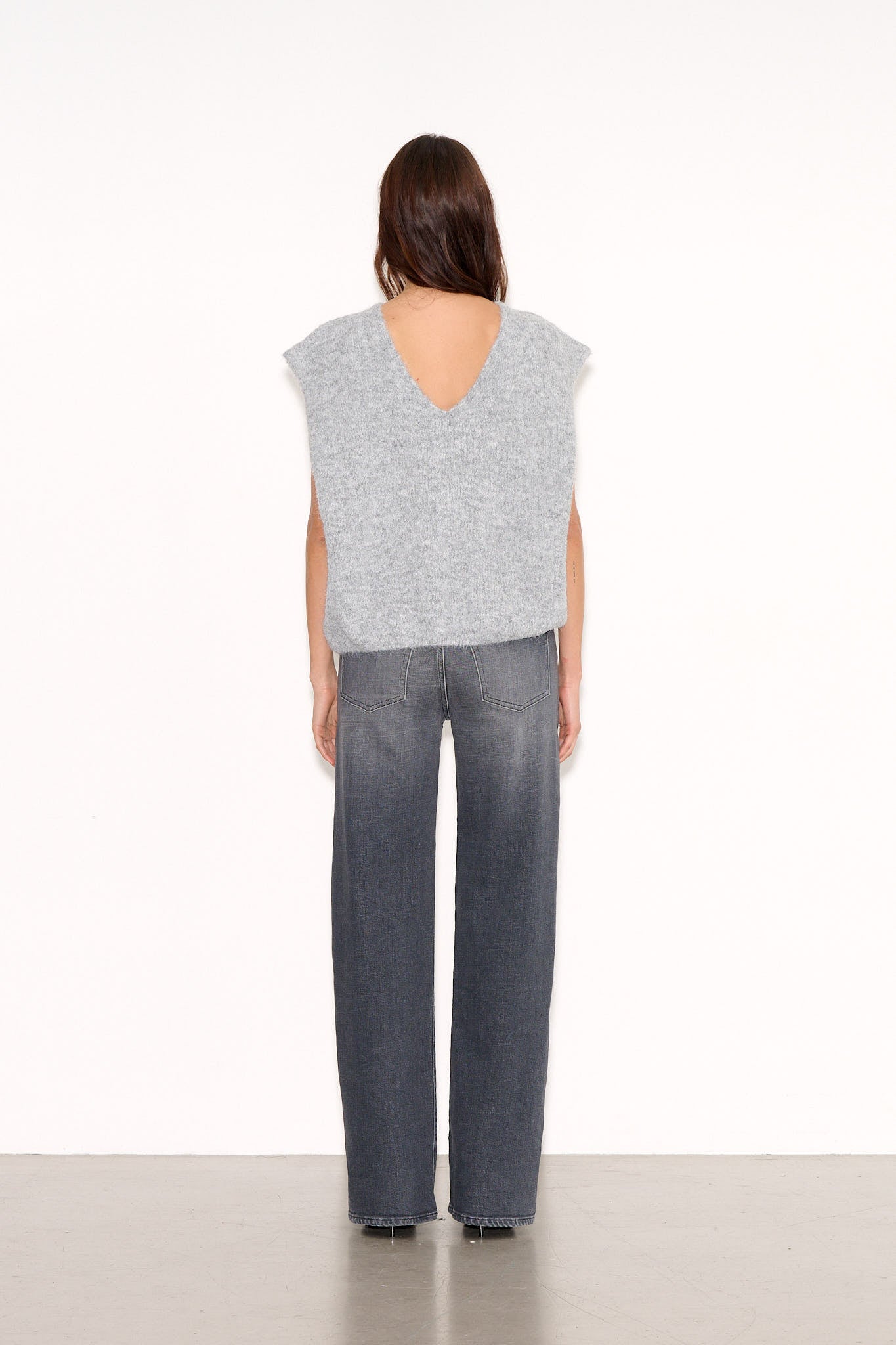 Pull ample PALLAVI GRIS CHINE - School Rag