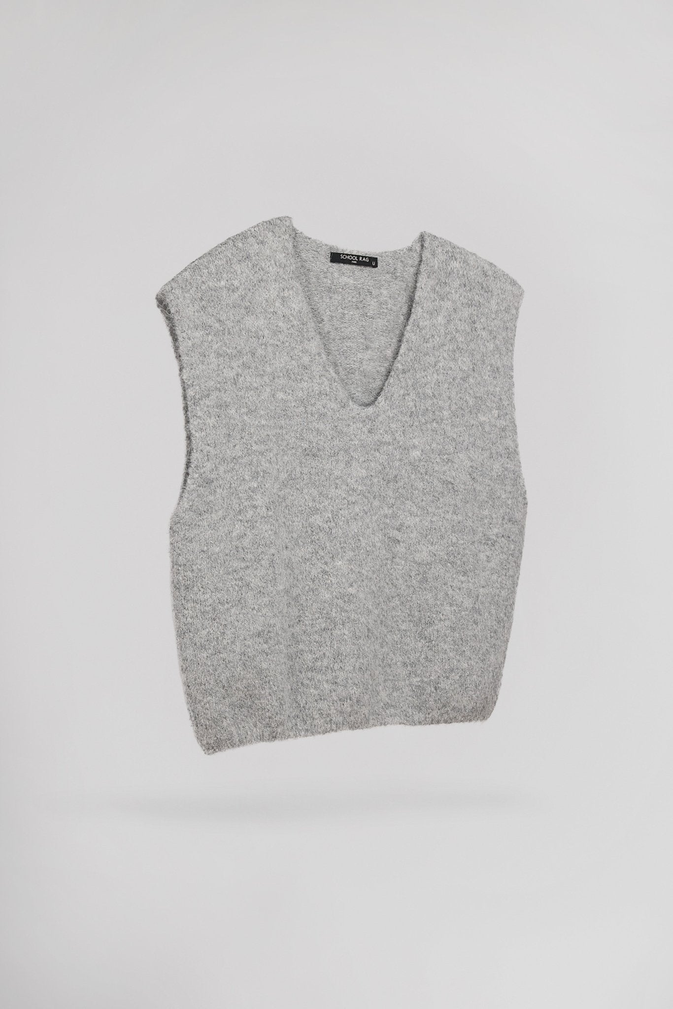 Pull ample PALLAVI GRIS CHINE - School Rag