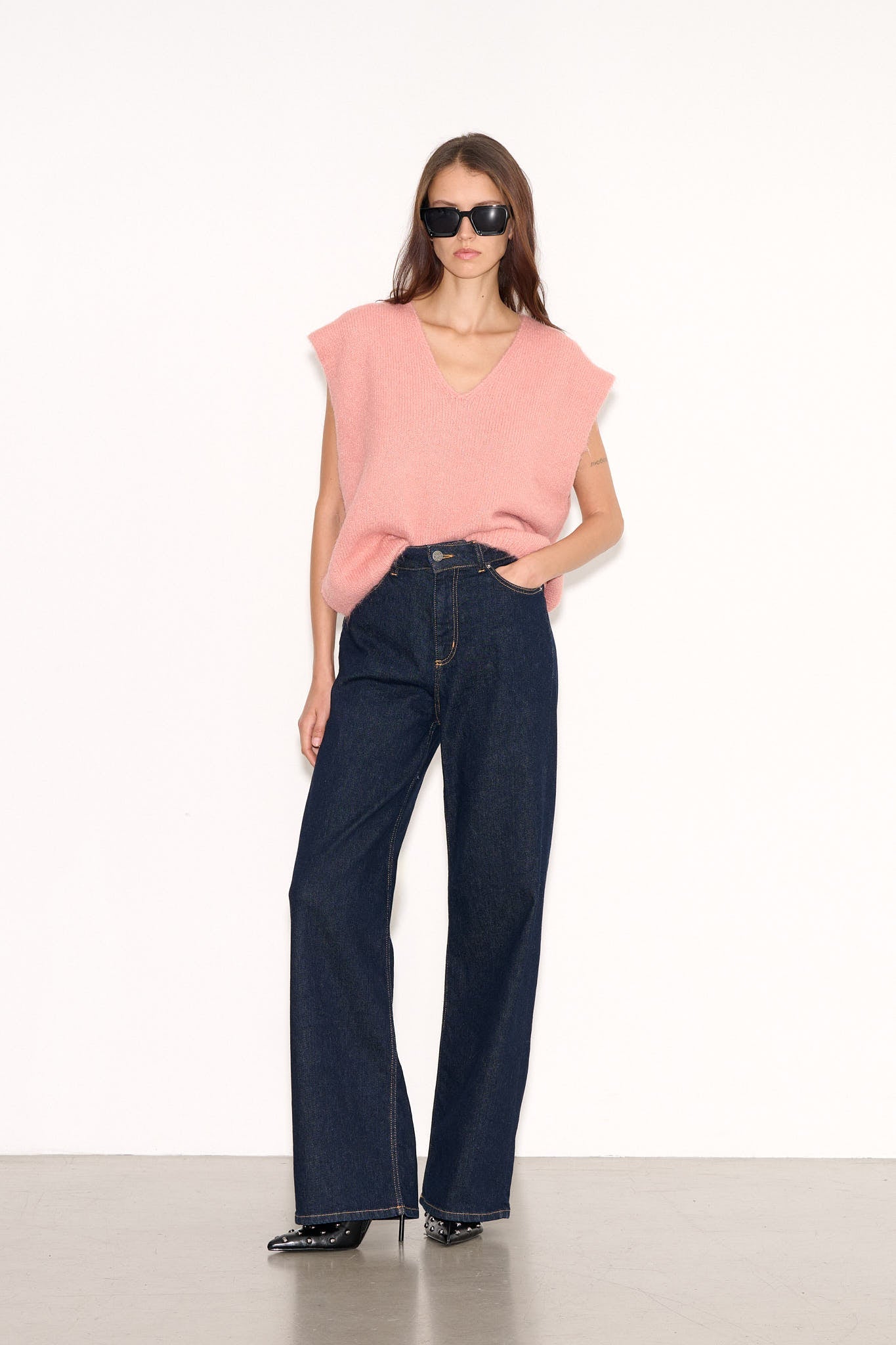 Pull ample PALLAVI VIEUX ROSE - School Rag