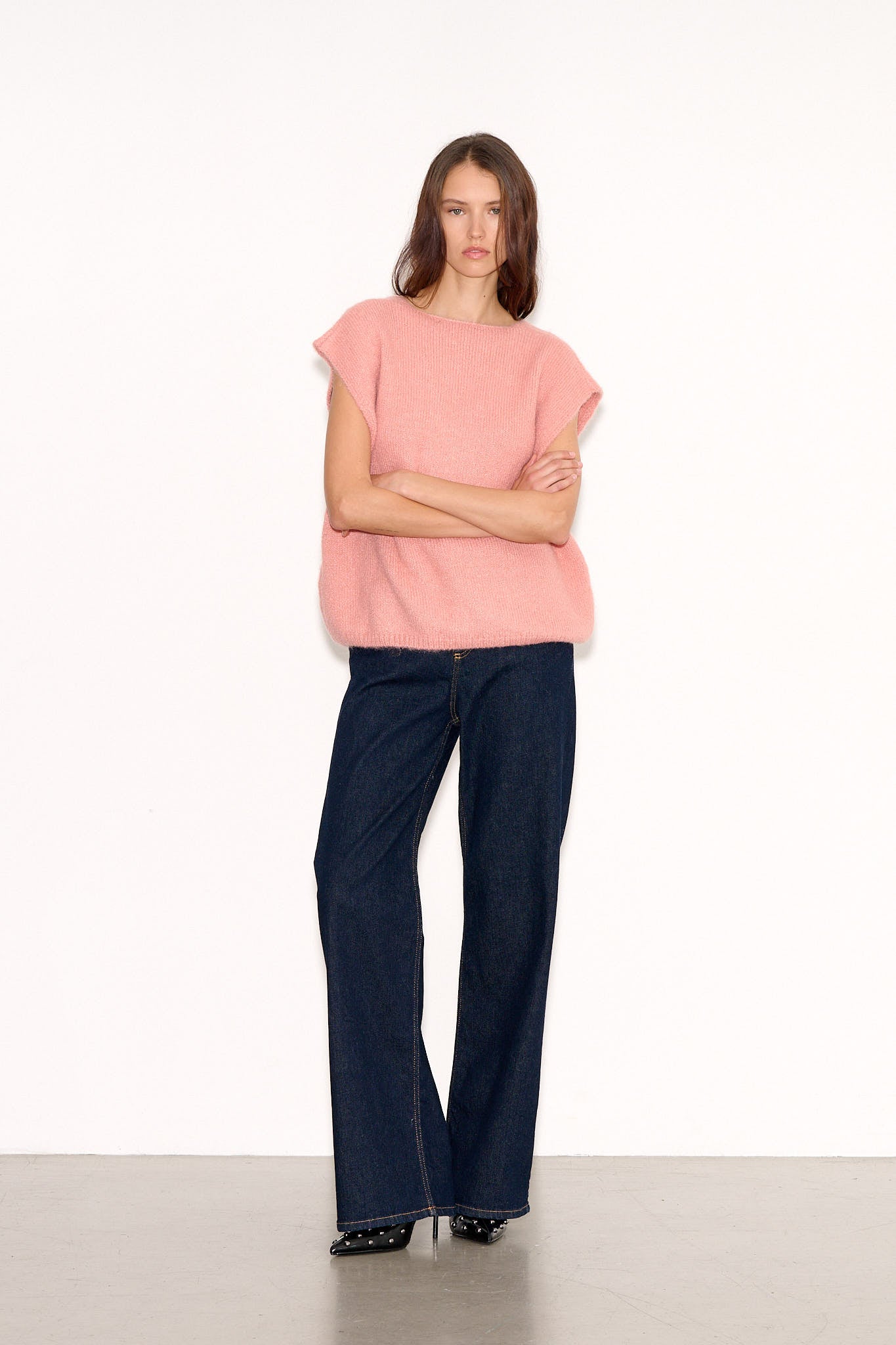 Pull ample PALLAVI VIEUX ROSE - School Rag