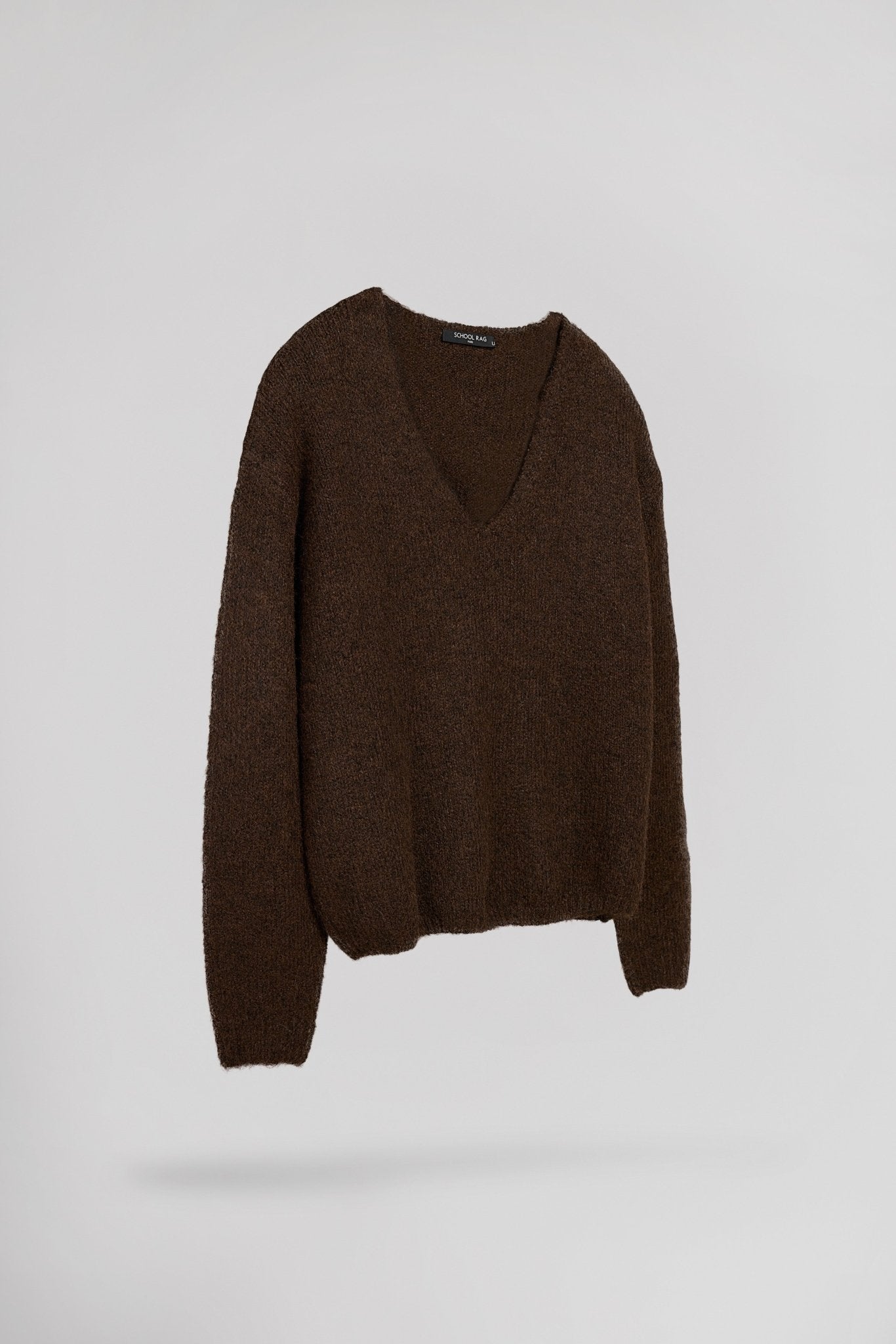 Pull ample PALLAVIA CHOCO - School Rag