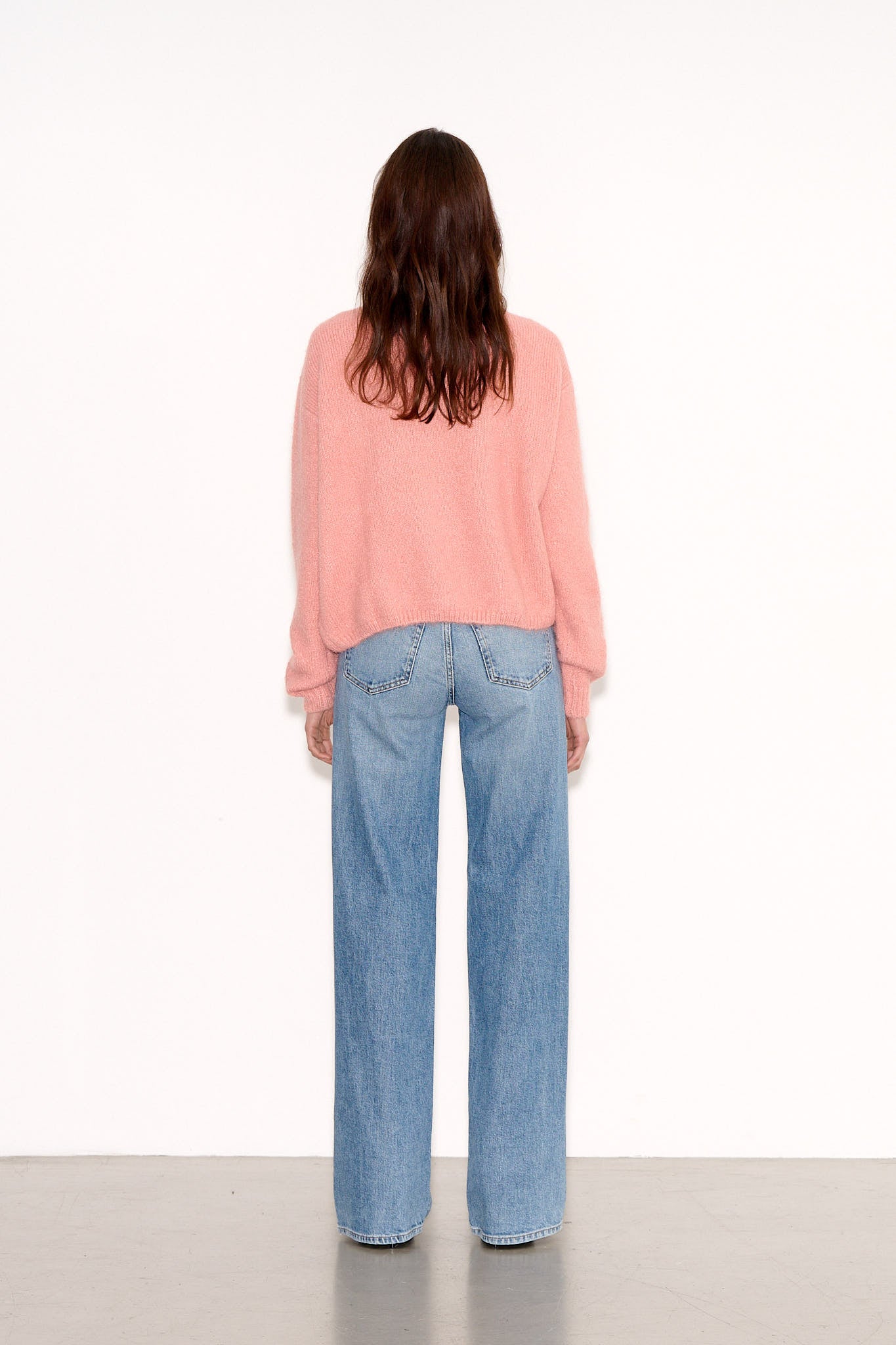 Pull ample PALLAVIA VIEUX ROSE - School Rag