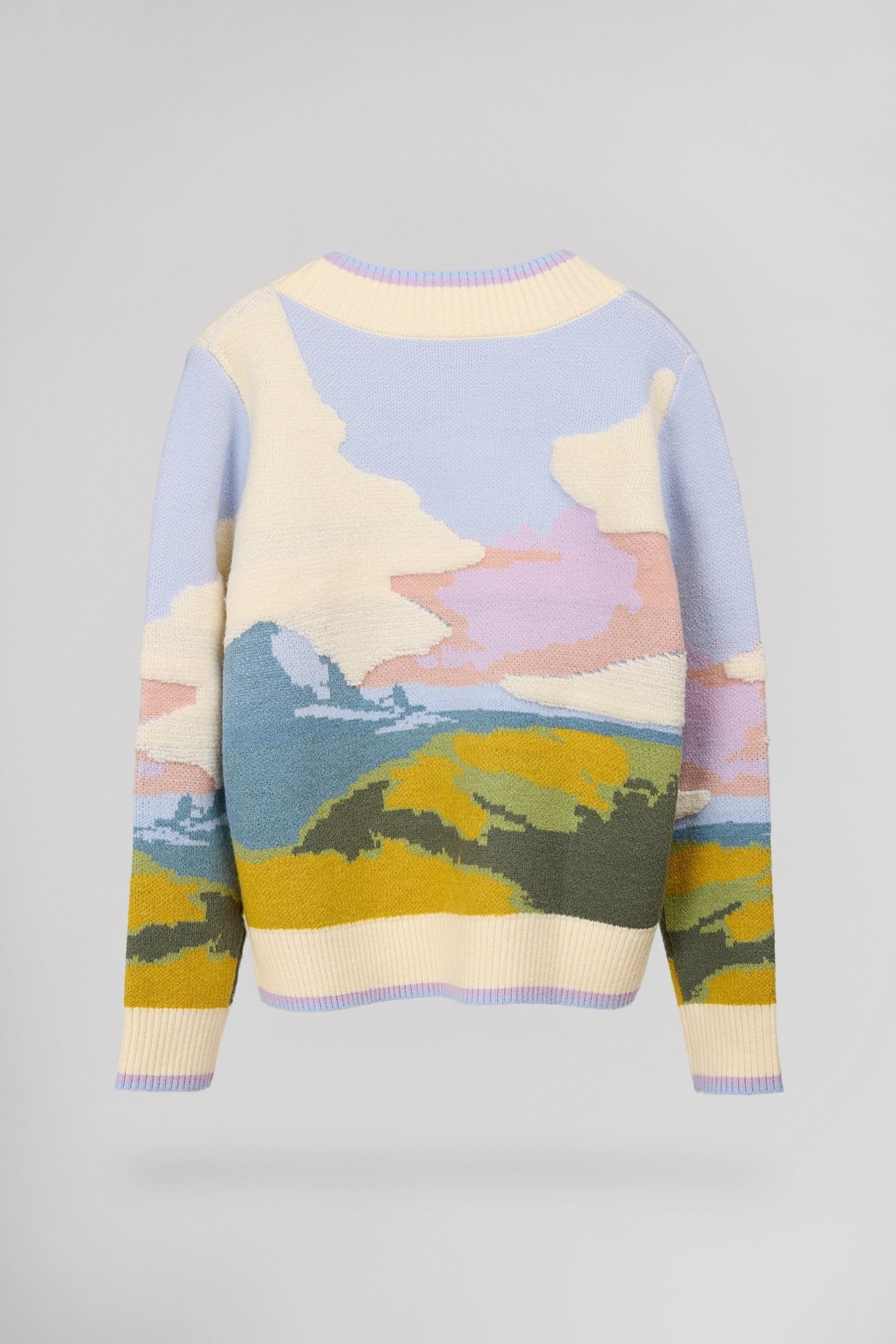 Pull ample PATZEE JACQUARD PAYSAGE - School Rag