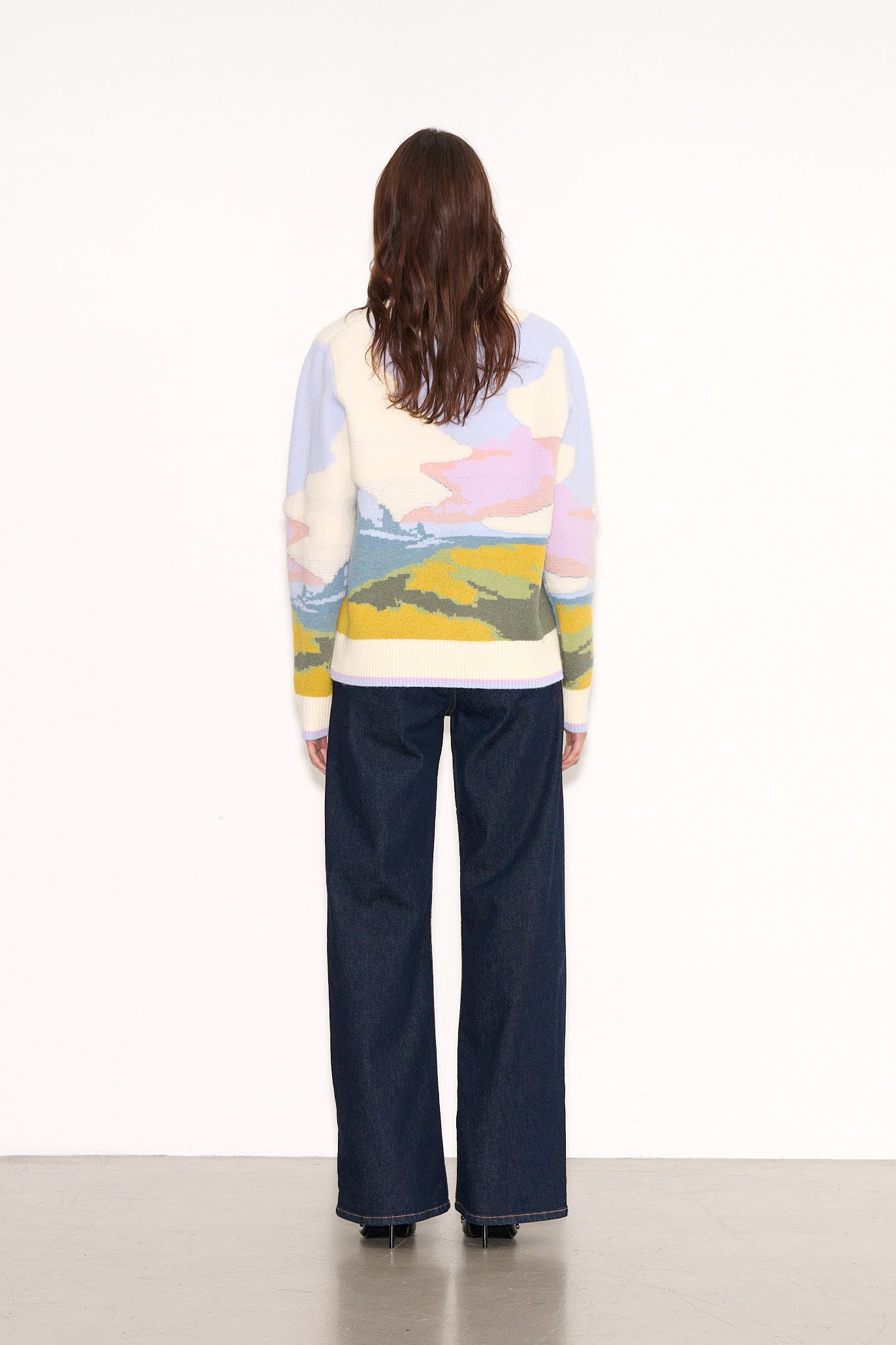 Pull ample PATZEE JACQUARD PAYSAGE - School Rag