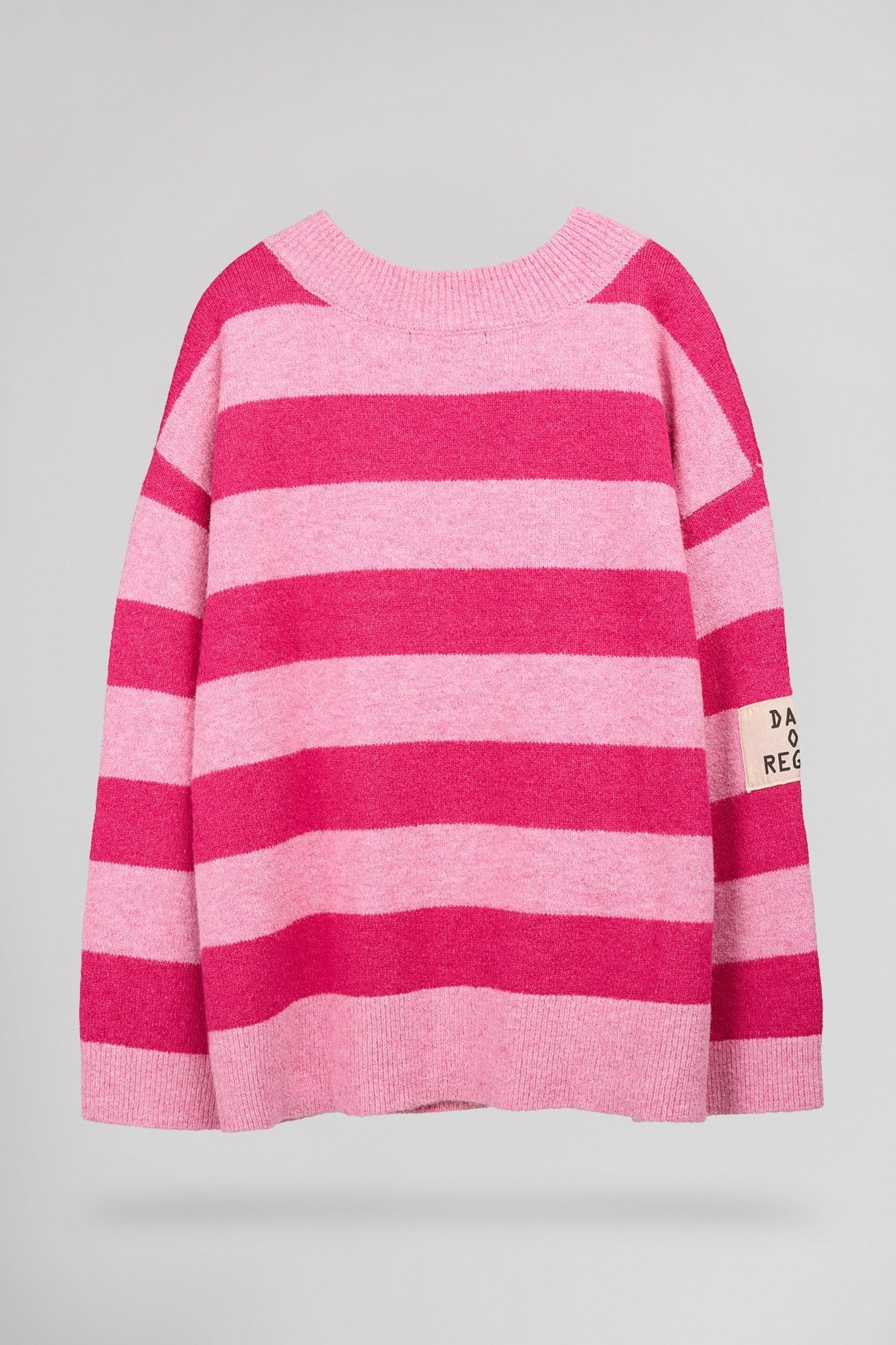 Pull oversize P - DARE PINK & FUSHIA STRIPES - School Rag