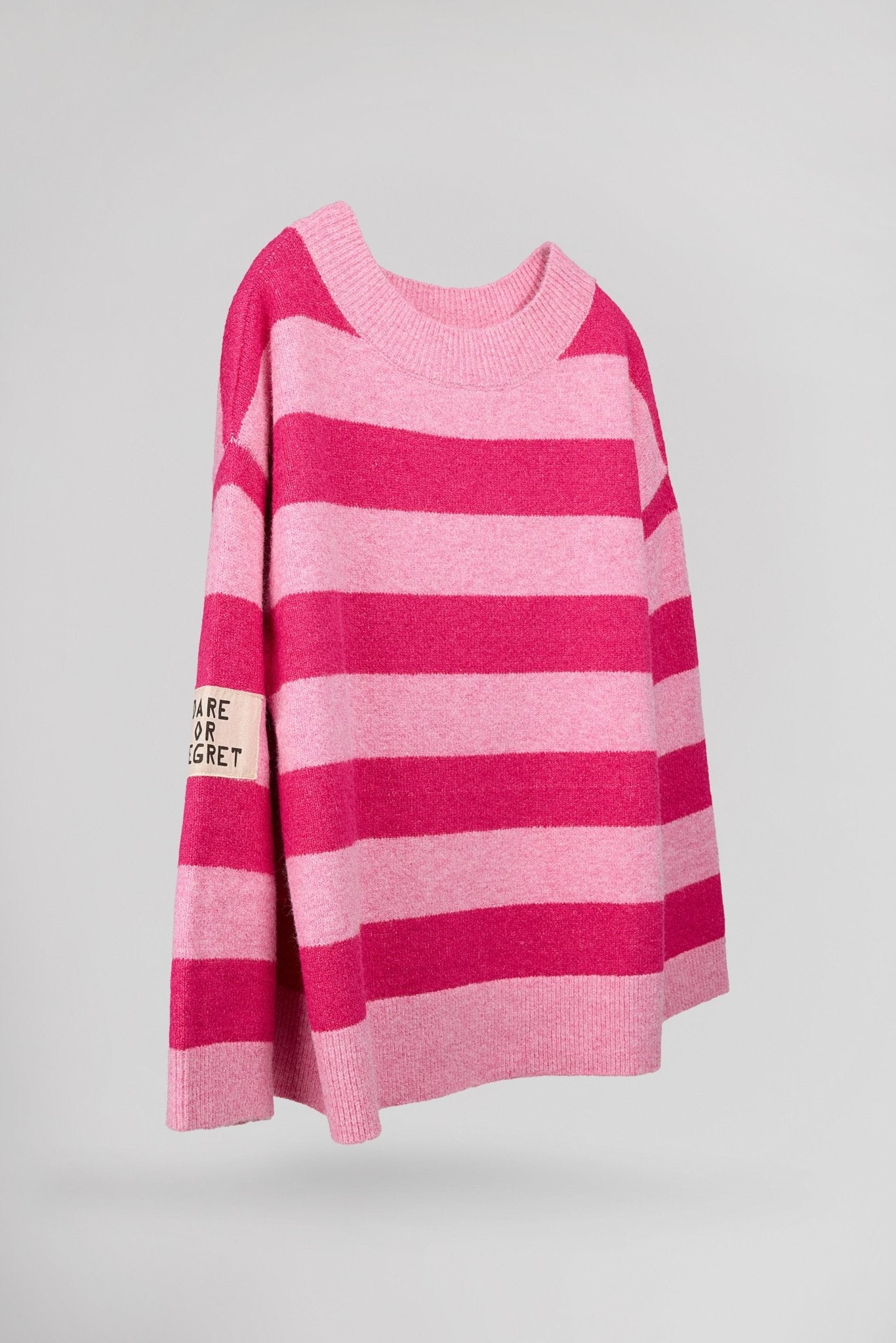 Pull oversize P - DARE PINK & FUSHIA STRIPES - School Rag