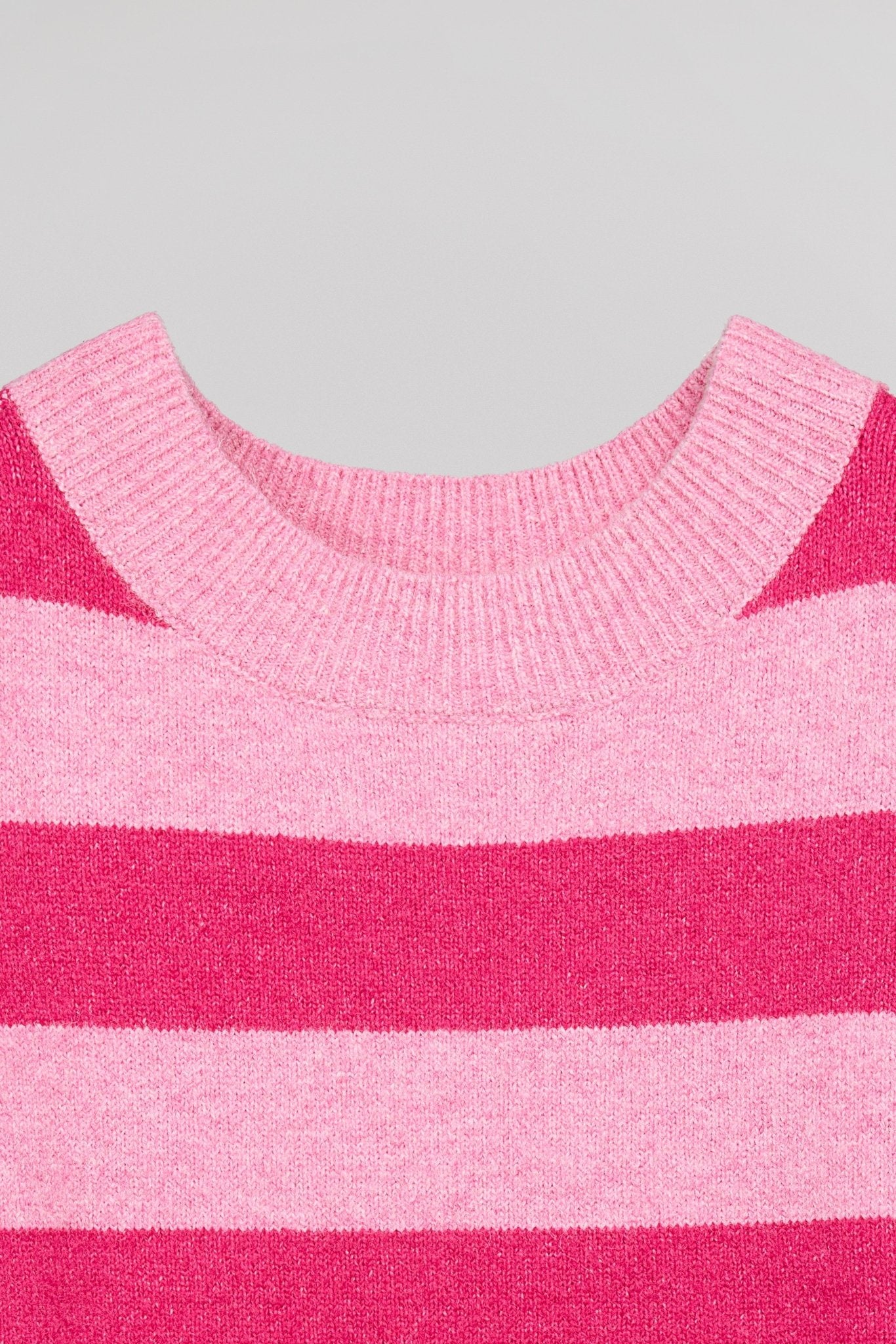 Pull oversize P - DARE PINK & FUSHIA STRIPES - School Rag