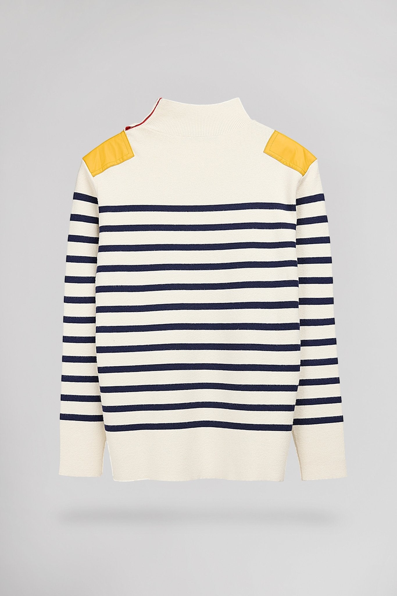 Pull P - NAUTILUS ECRU & MARINE STRIPES - School Rag