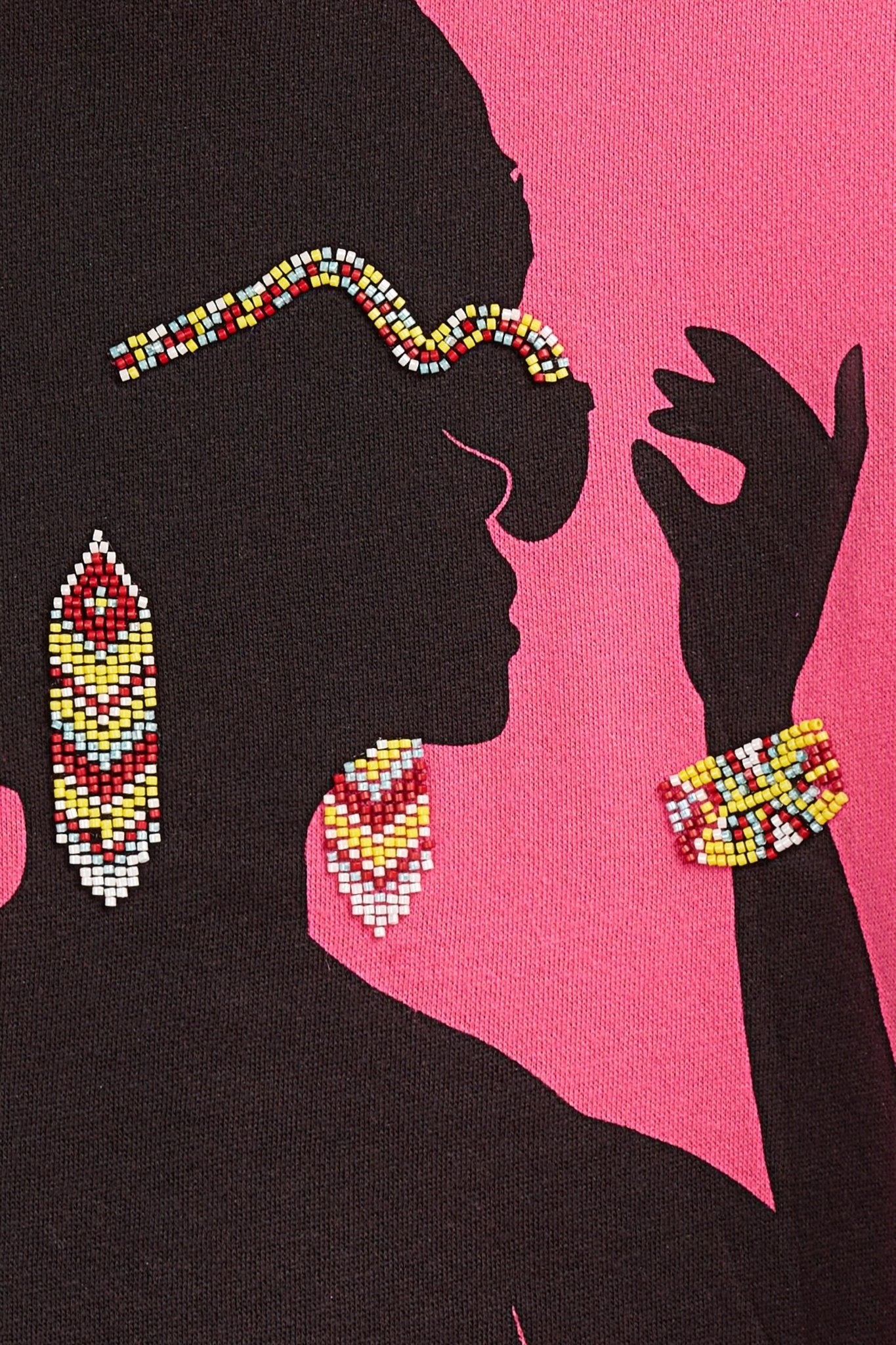 Sweat SAURIA BIJOUX HOT PINK - School Rag