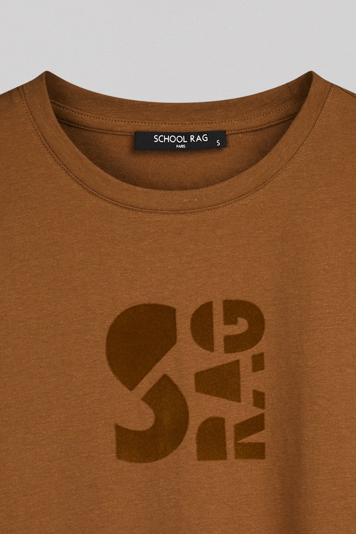 T-shirt casual LOGO - School Rag