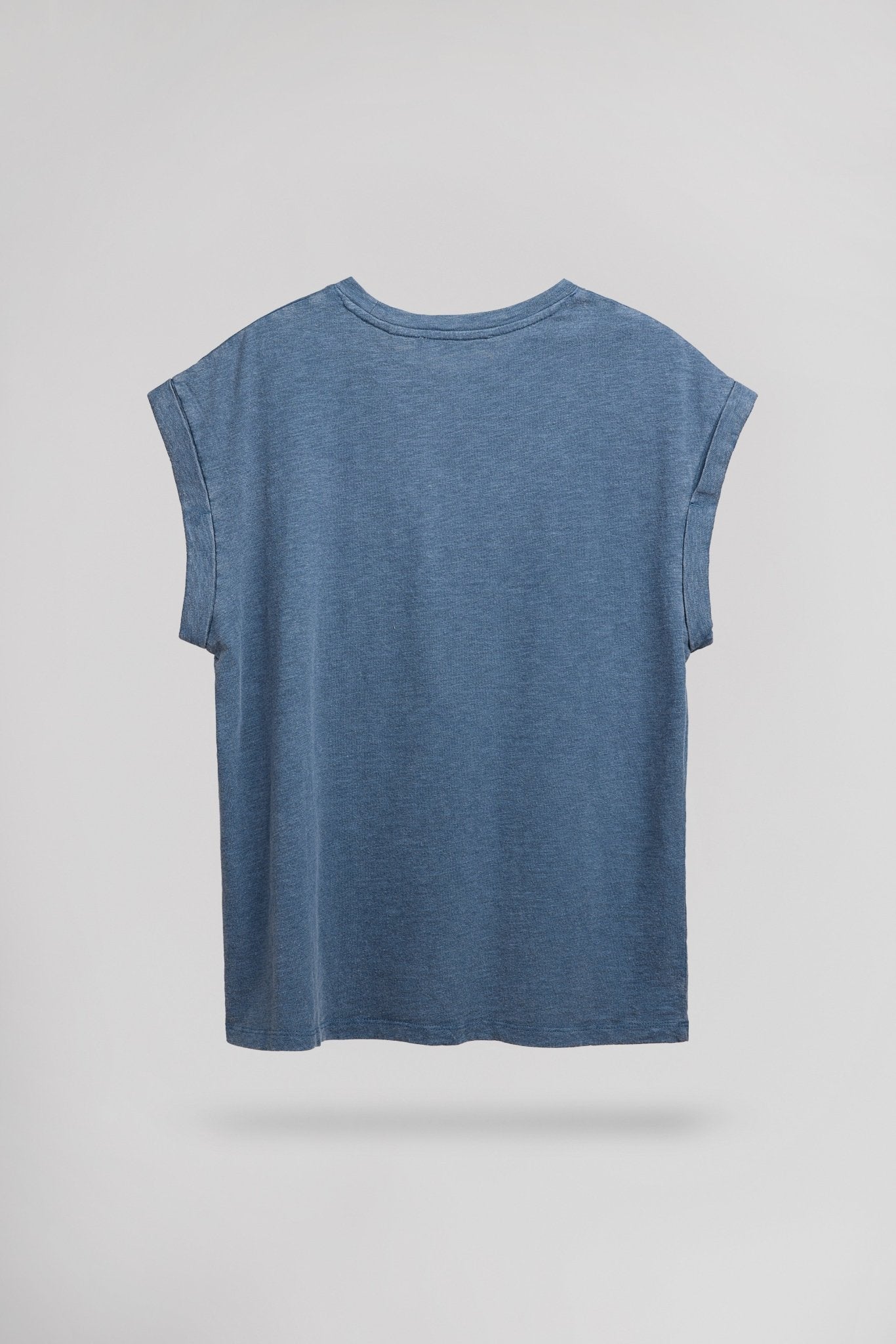 T-shirt casual T - DEGAINE WORKING BLUE - School Rag