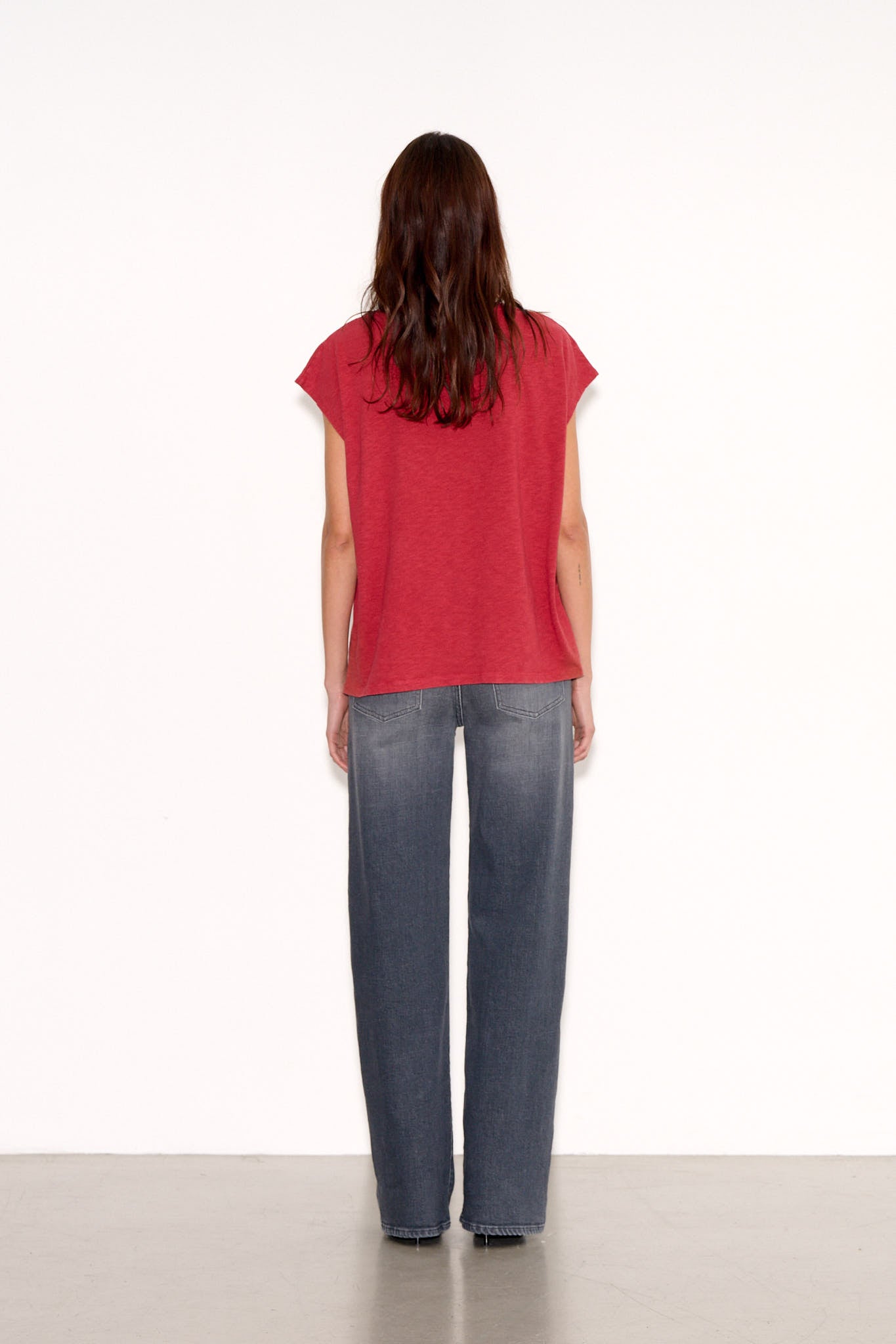 T-shirt casual T - SUMMER BORDEAUX - School Rag