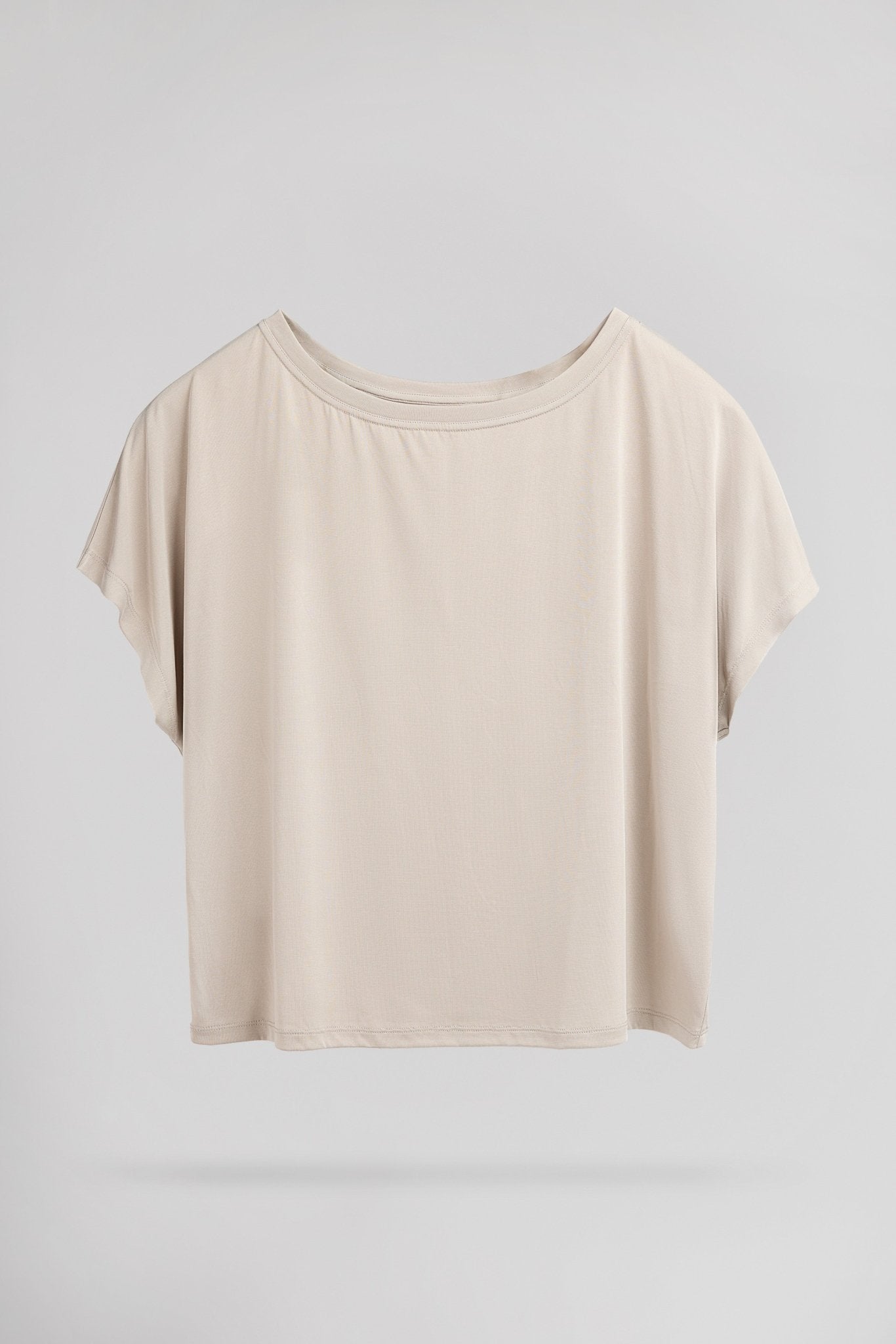 T-shirt casual TINY BEIGE - School Rag
