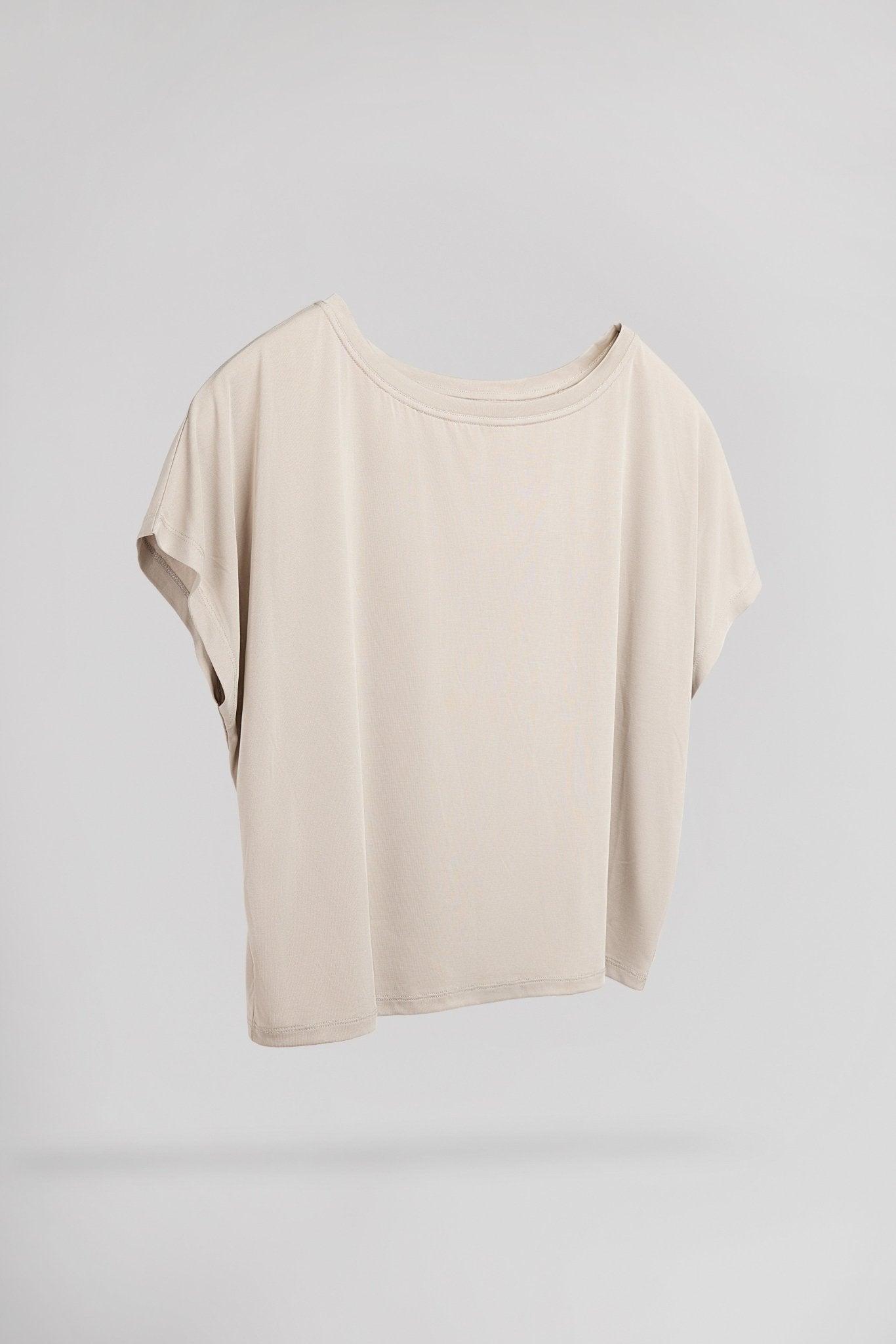 T-shirt casual TINY BEIGE - School Rag